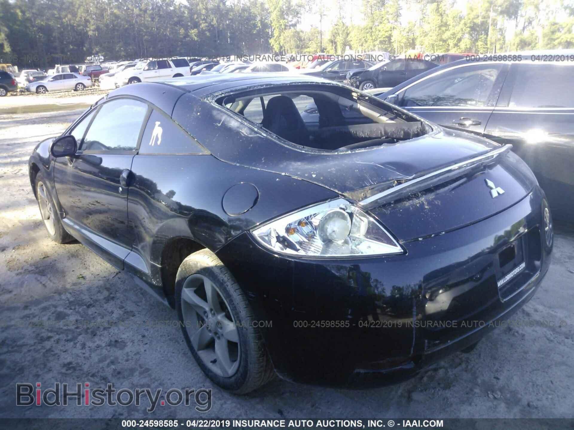 2007 MITSUBISHI ECLIPSE - VIN: 4A3AK24F17E065362 - Фото 3