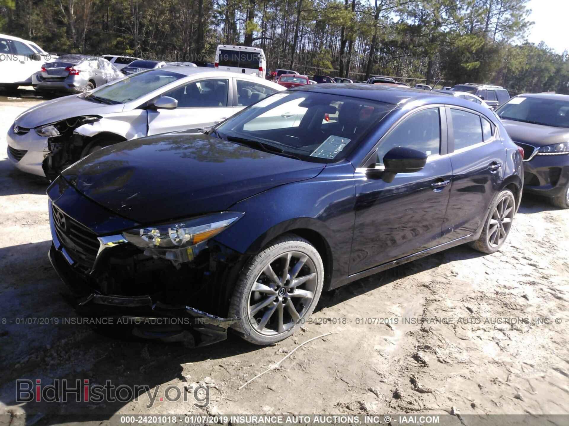 2018 MAZDA 3 - VIN: 3MZBN1L37JM184306 - Фото 2