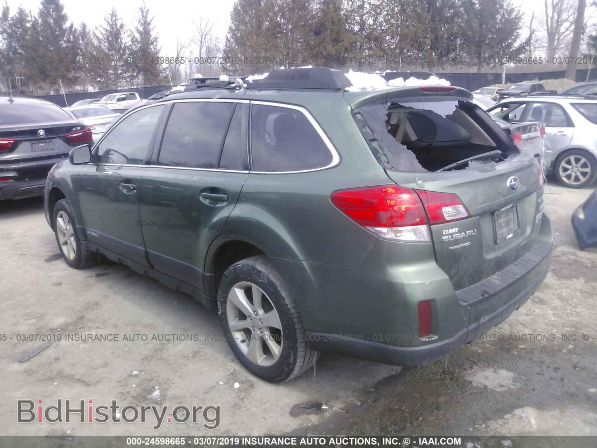 2013 SUBARU OUTBACK - VIN: 4S4BRBCCXD3276508 - Фото 3