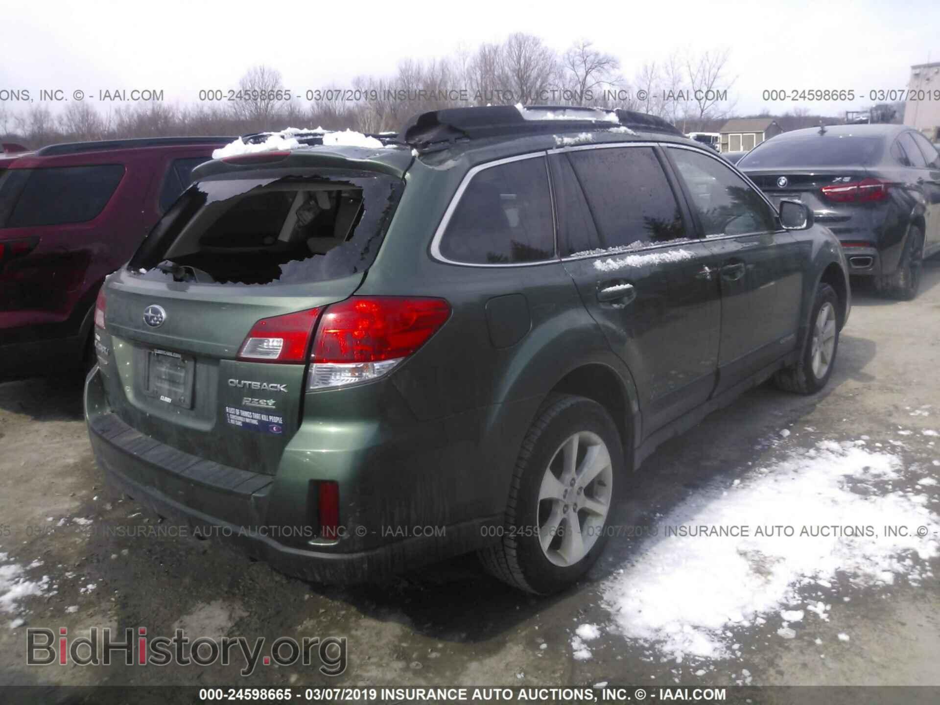 2013 SUBARU OUTBACK - VIN: 4S4BRBCCXD3276508 - Фото 4