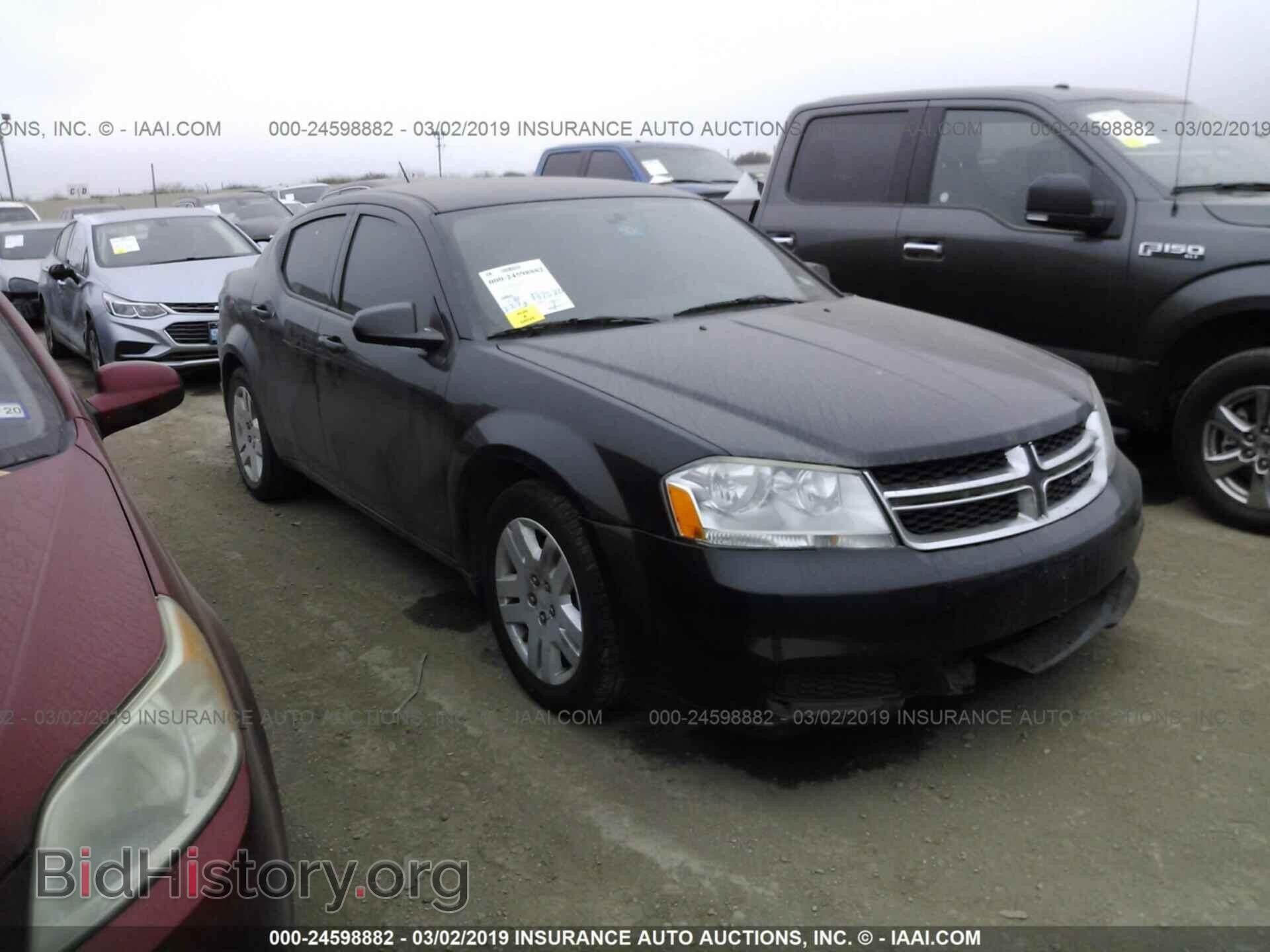 Фотография 1C3CDZAGXEN218320 - DODGE AVENGER 2014