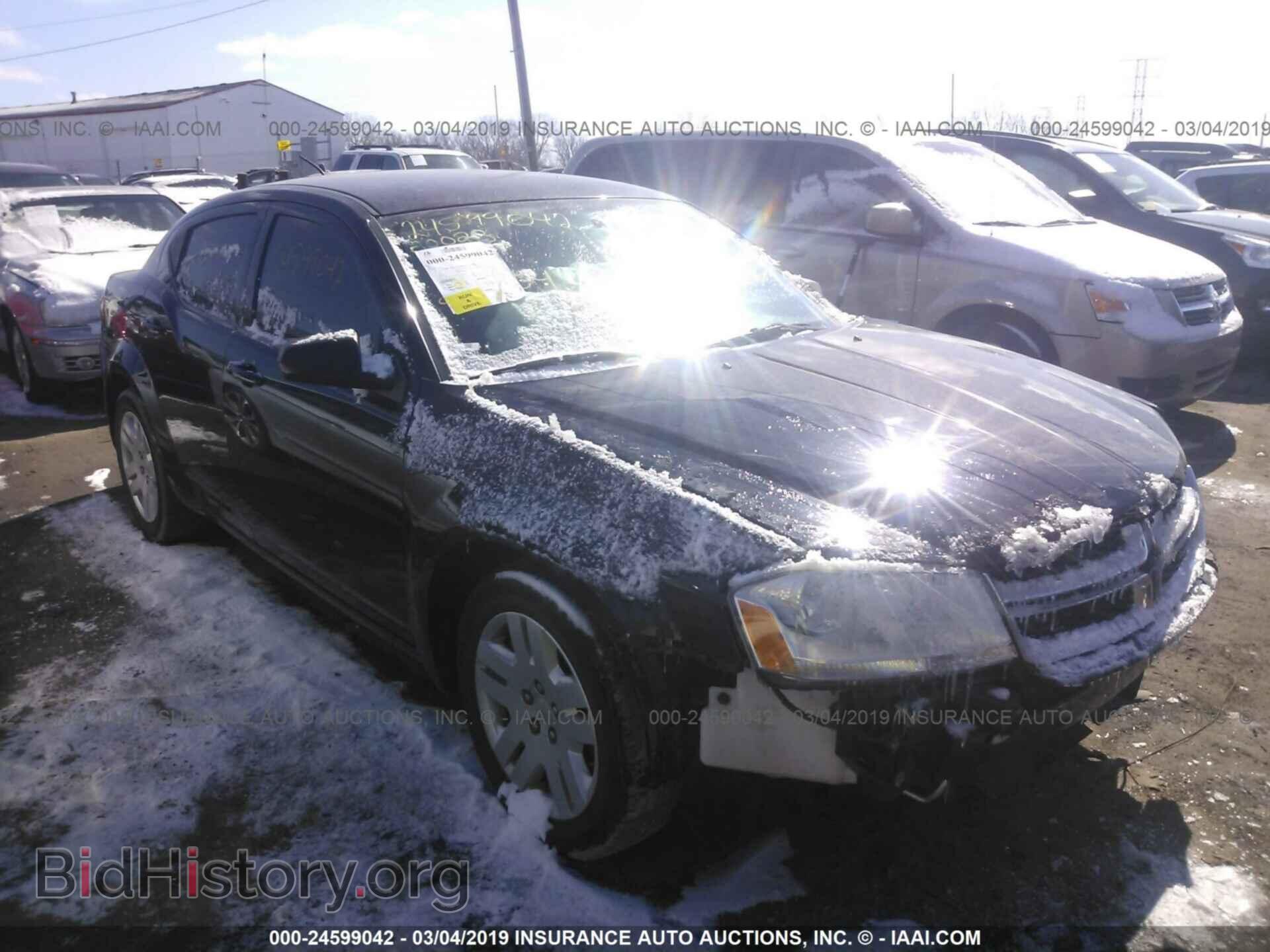 Photo 1C3CDZAB9CN211604 - DODGE AVENGER 2012