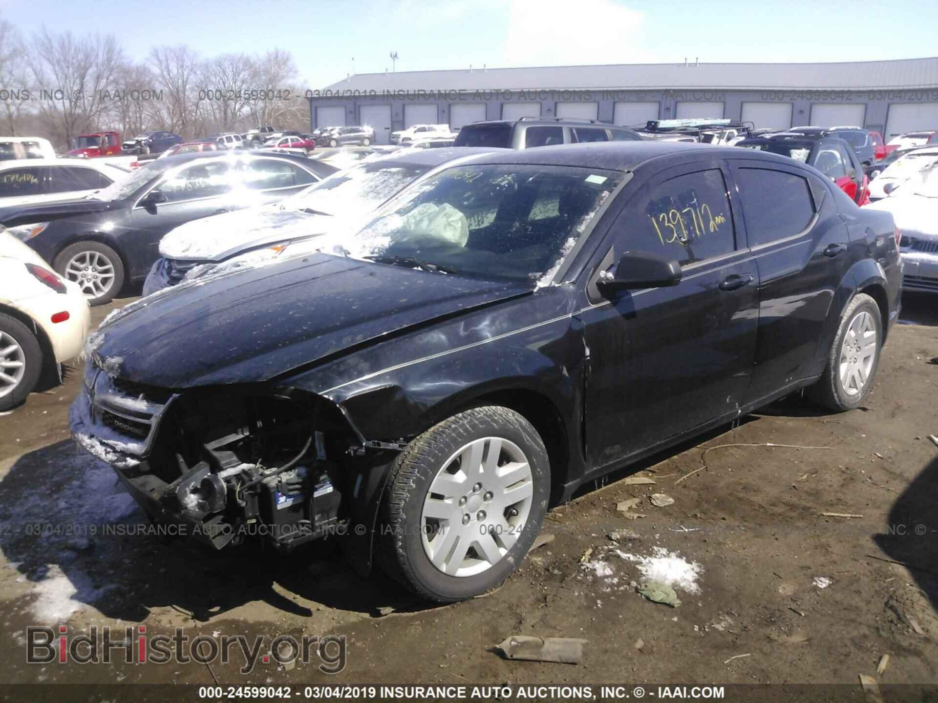 2012 DODGE AVENGER - VIN: 1C3CDZAB9CN211604 - Фото 2