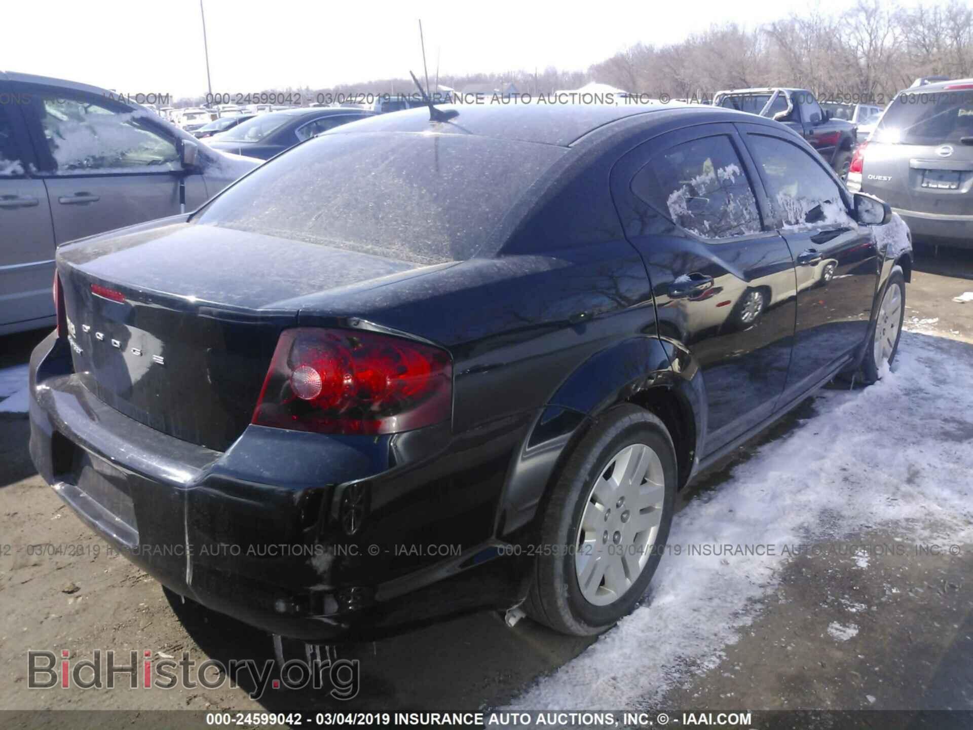 2012 DODGE AVENGER - VIN: 1C3CDZAB9CN211604 - Фото 4