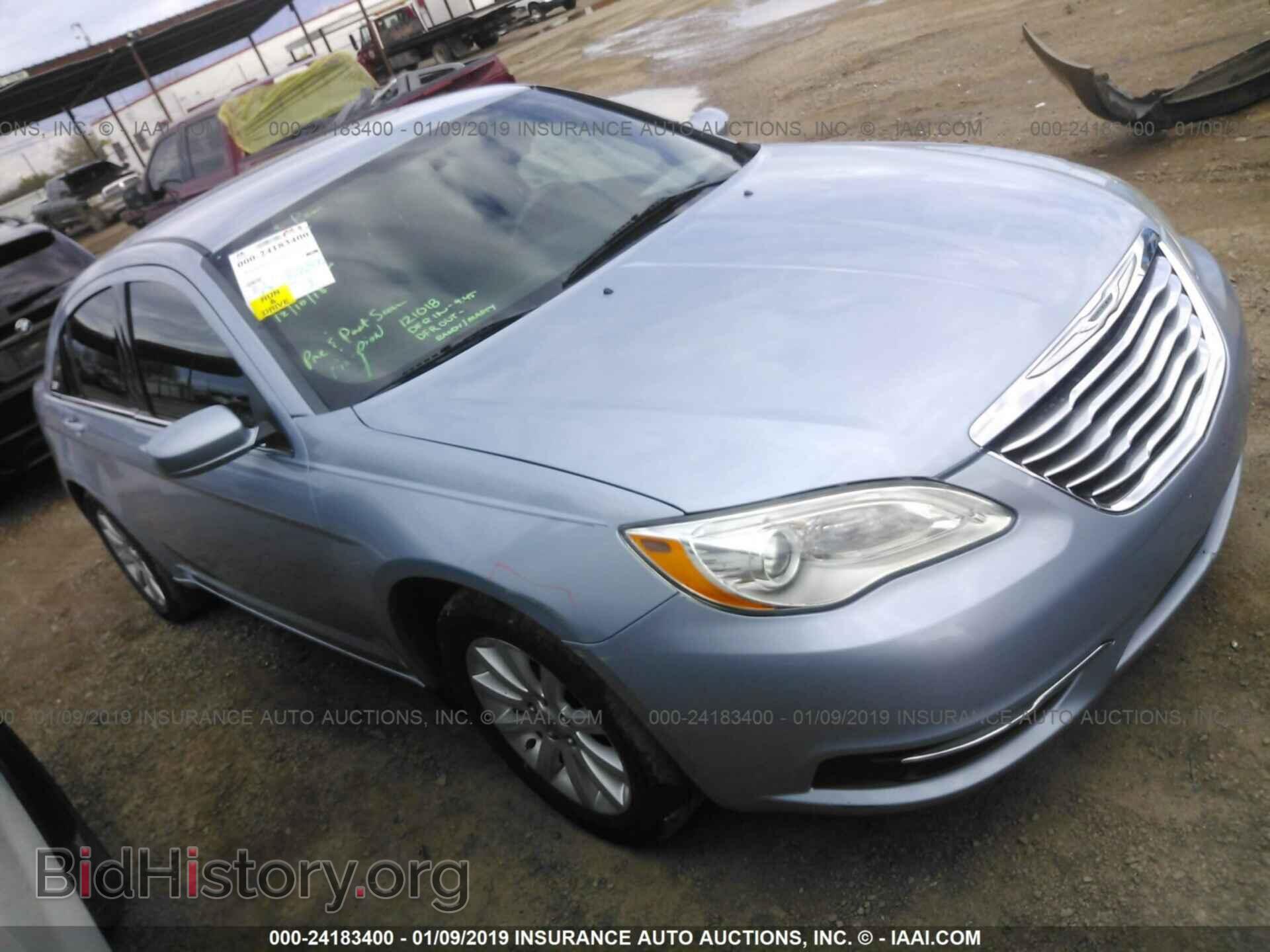 Фотография 1C3CCBBB5DN744351 - CHRYSLER 200 2013