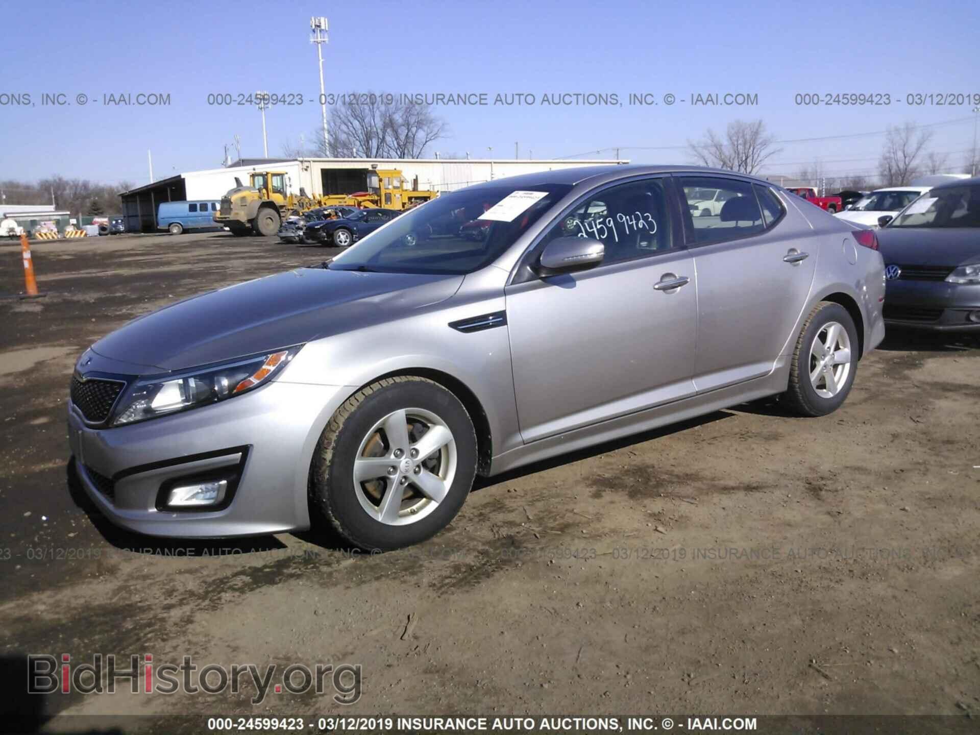 2015 KIA OPTIMA - VIN: KNAGM4A73F5534527 - Photo 2