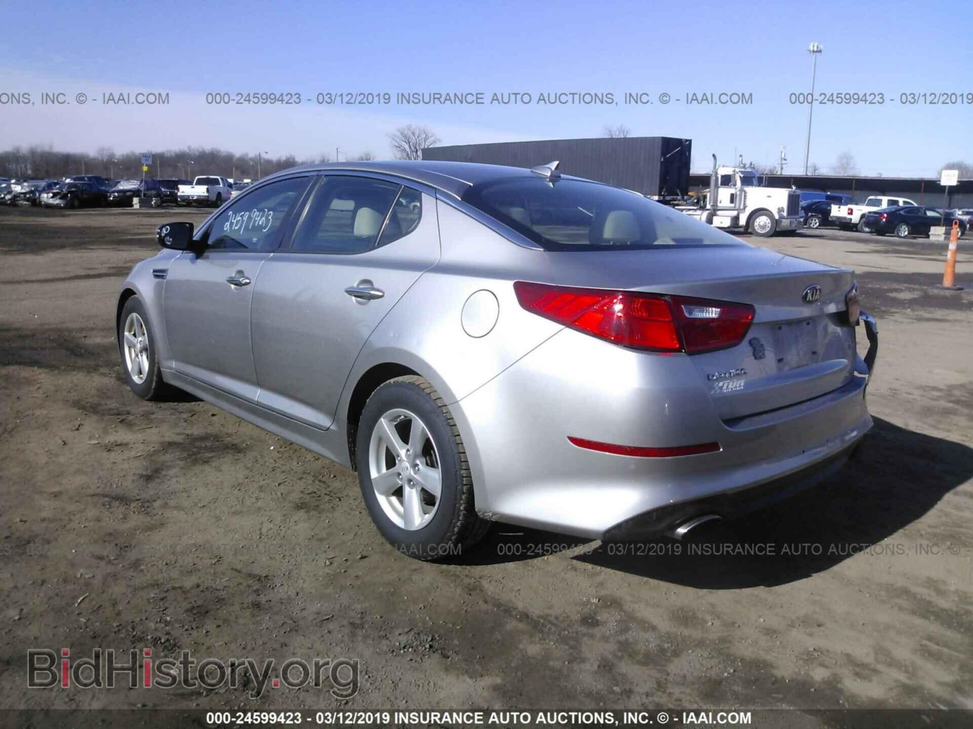 2015 KIA OPTIMA - VIN: KNAGM4A73F5534527 - Photo 3