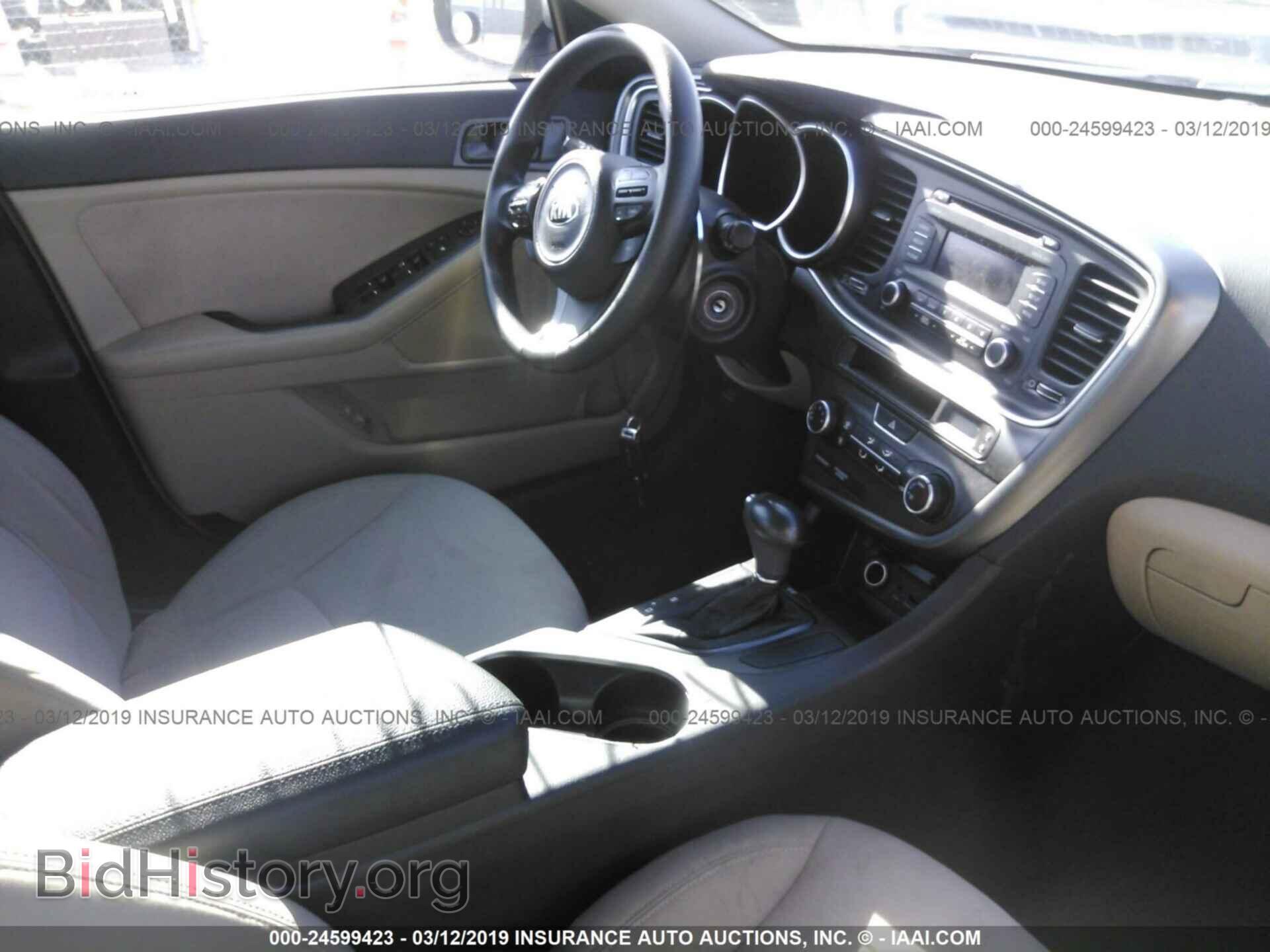 2015 KIA OPTIMA - VIN: KNAGM4A73F5534527 - Photo 5