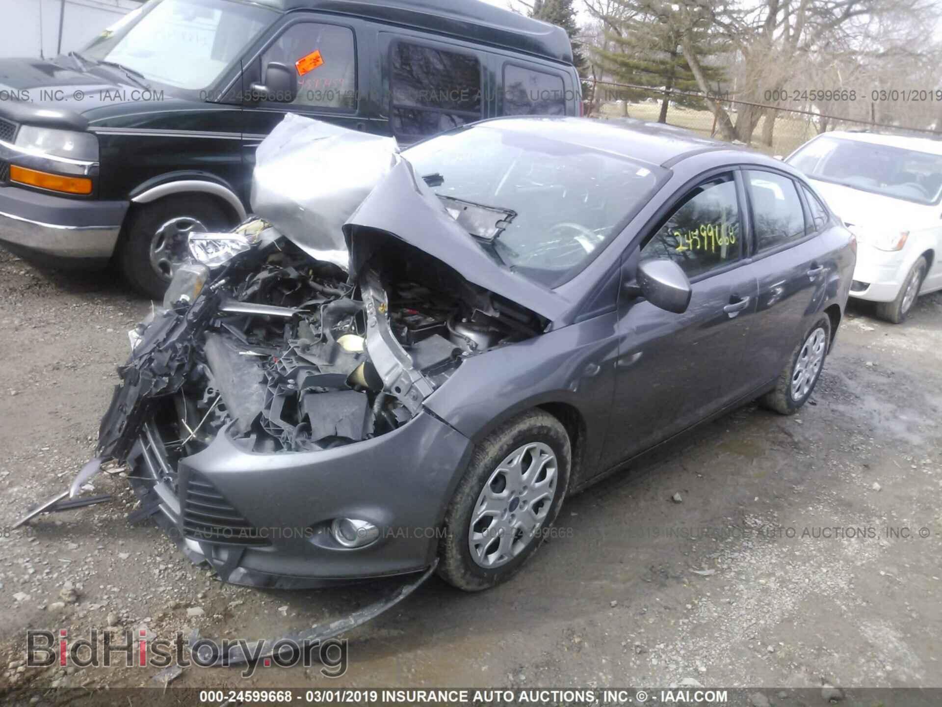 2012 FORD FOCUS - VIN: 1FAHP3F27CL207311 - Фото 2