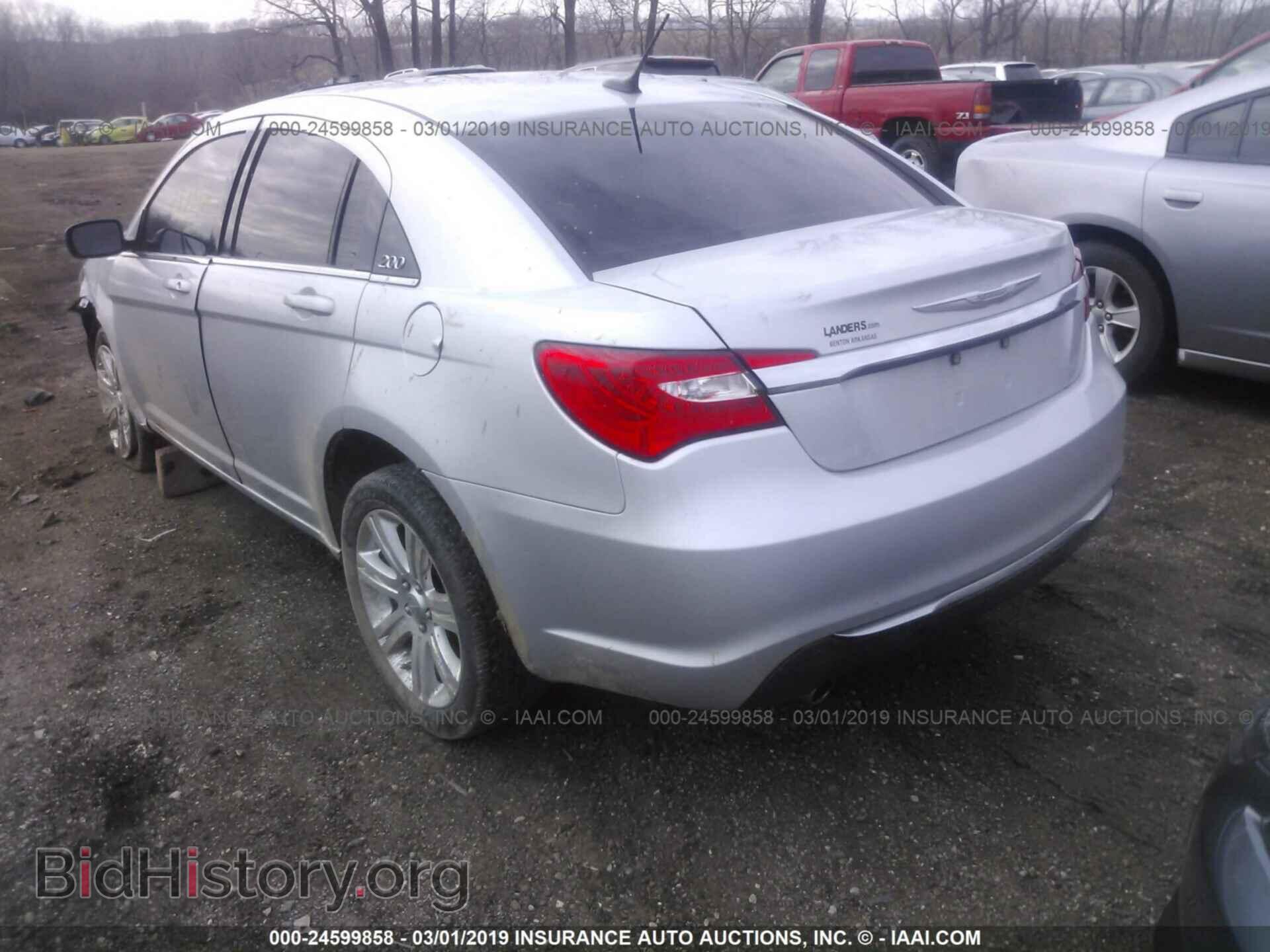 2012 CHRYSLER 200 - VIN: 1C3CCBBG3CN242237 - Фото 3