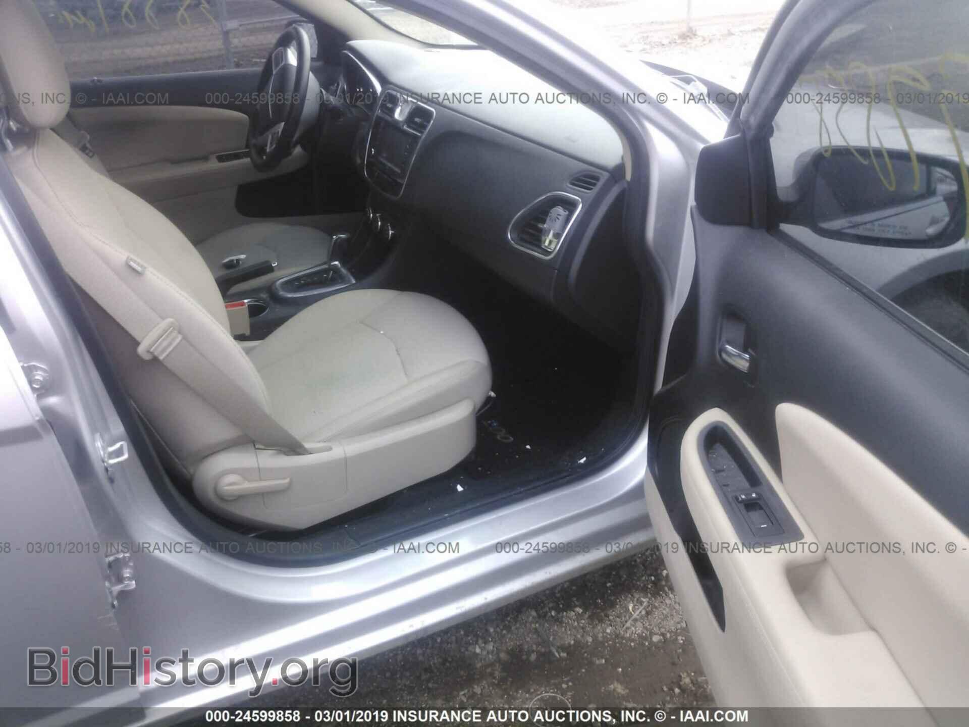 2012 CHRYSLER 200 - VIN: 1C3CCBBG3CN242237 - Фото 5