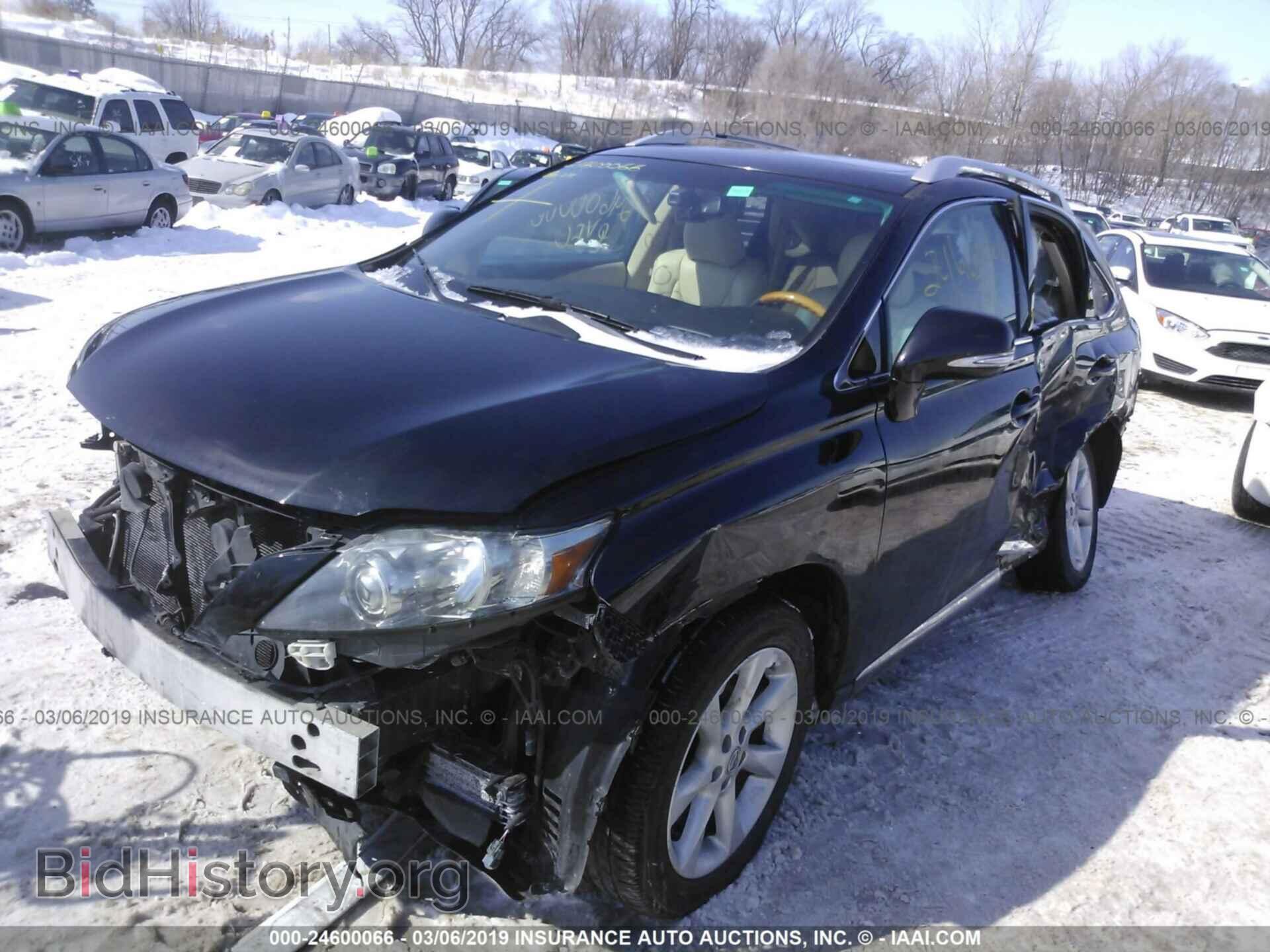 2011 LEXUS RX - VIN: 2T2ZK1BA0BC062631 - Фото 2