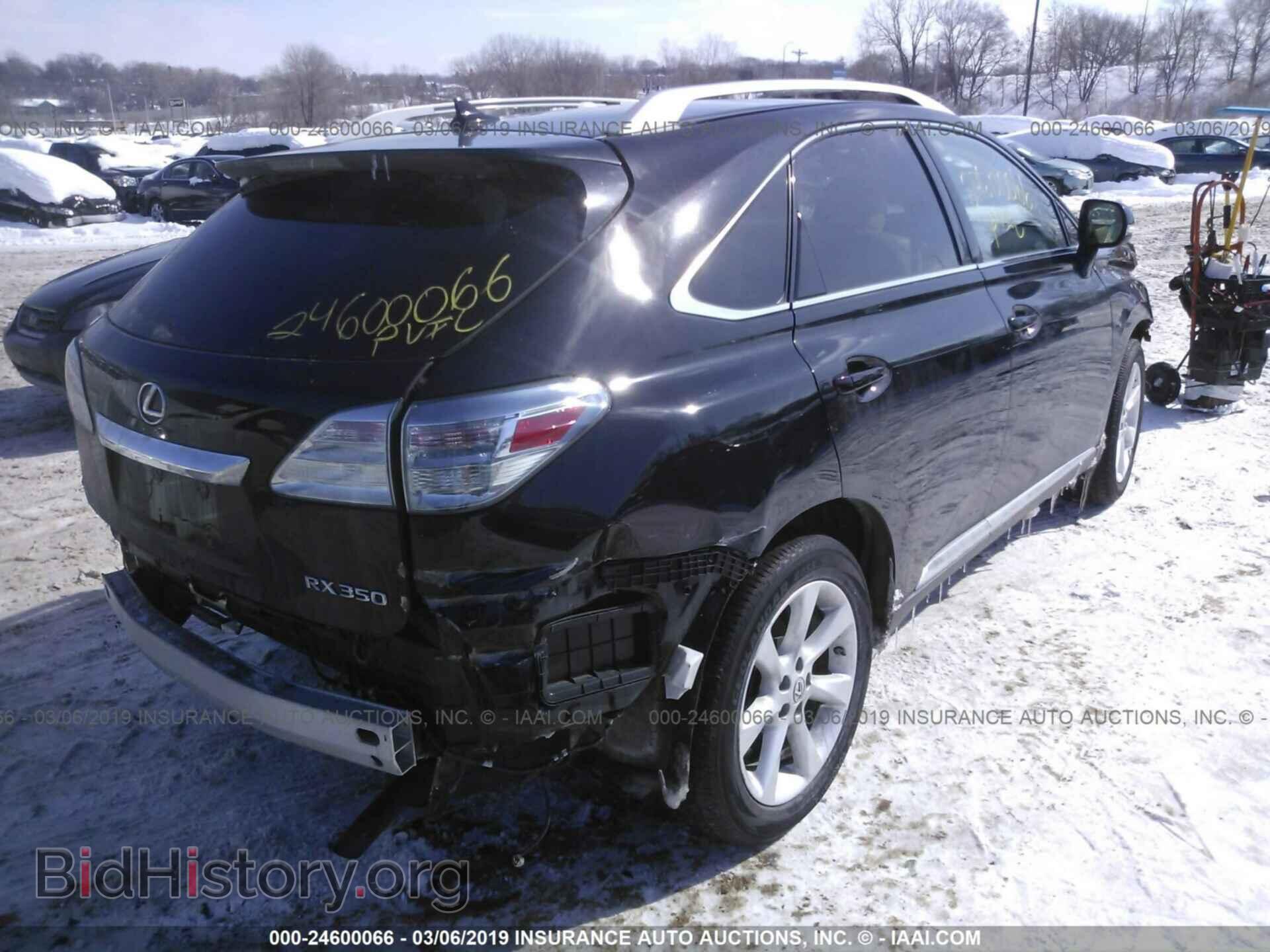 2011 LEXUS RX - VIN: 2T2ZK1BA0BC062631 - Фото 4