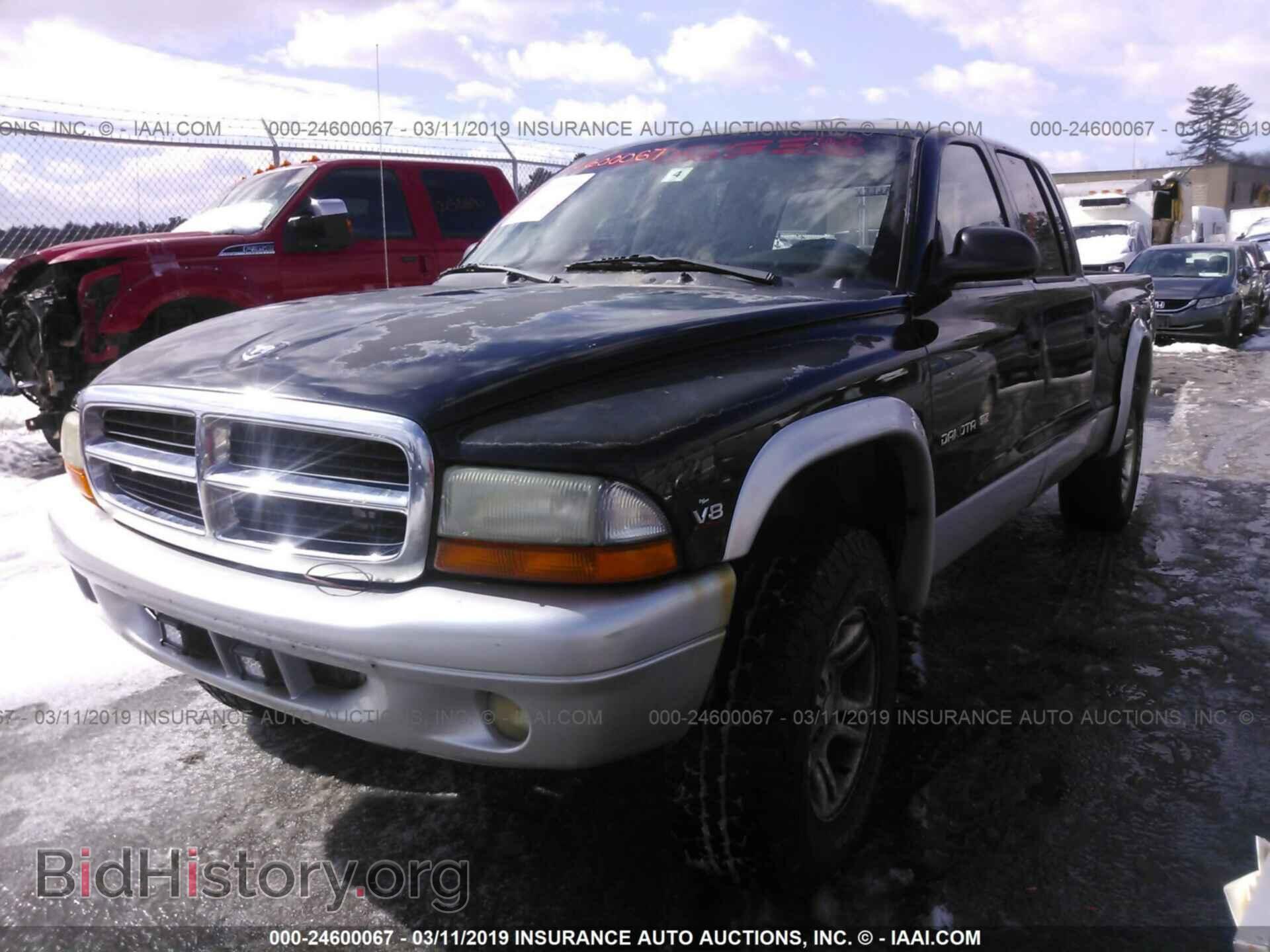 2002 DODGE DAKOTA - VIN: 1B7HG48N32S644430 - Фото 2
