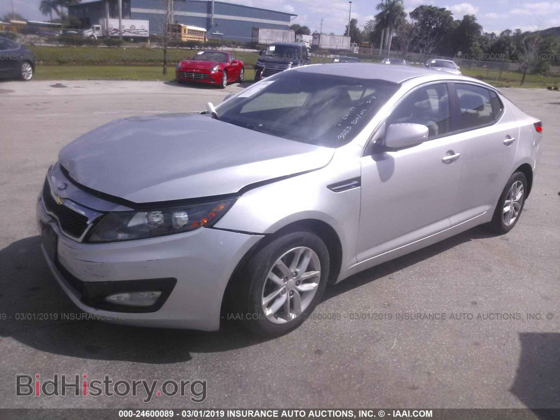 2013 KIA OPTIMA - VIN: KNAGM4A76D5373023 - Фото 2