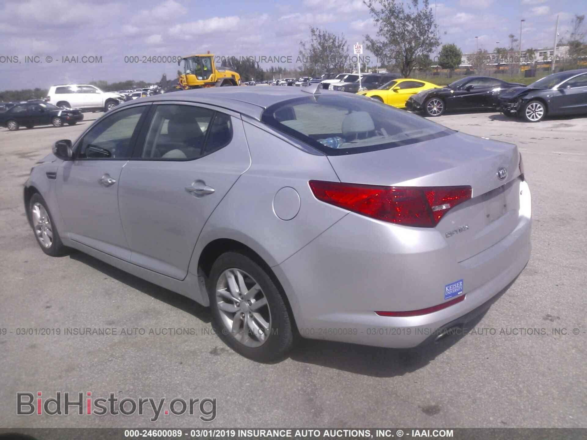 2013 KIA OPTIMA - VIN: KNAGM4A76D5373023 - Фото 3