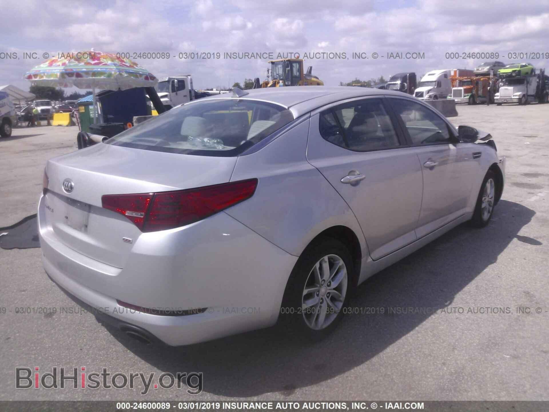 2013 KIA OPTIMA - VIN: KNAGM4A76D5373023 - Фото 4