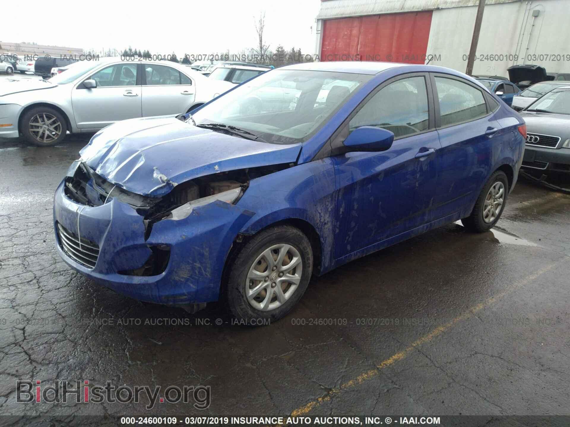 2014 HYUNDAI ACCENT - VIN: KMHCT4AE8EU612013 - Фото 2
