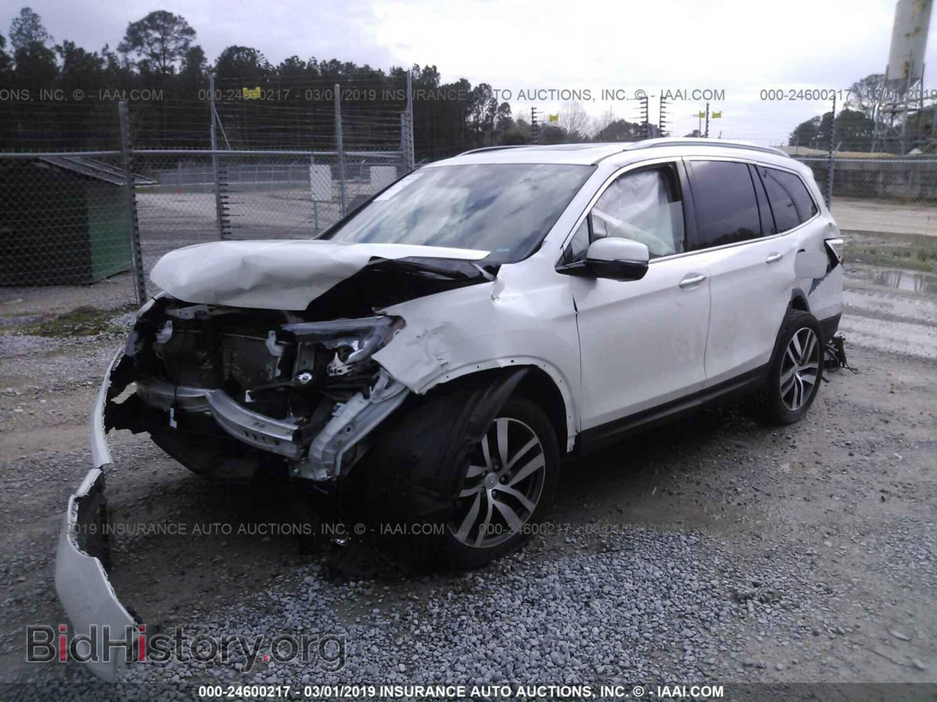2016 HONDA PILOT - VIN: 5FNYF5H97GB008562 - Фото 2