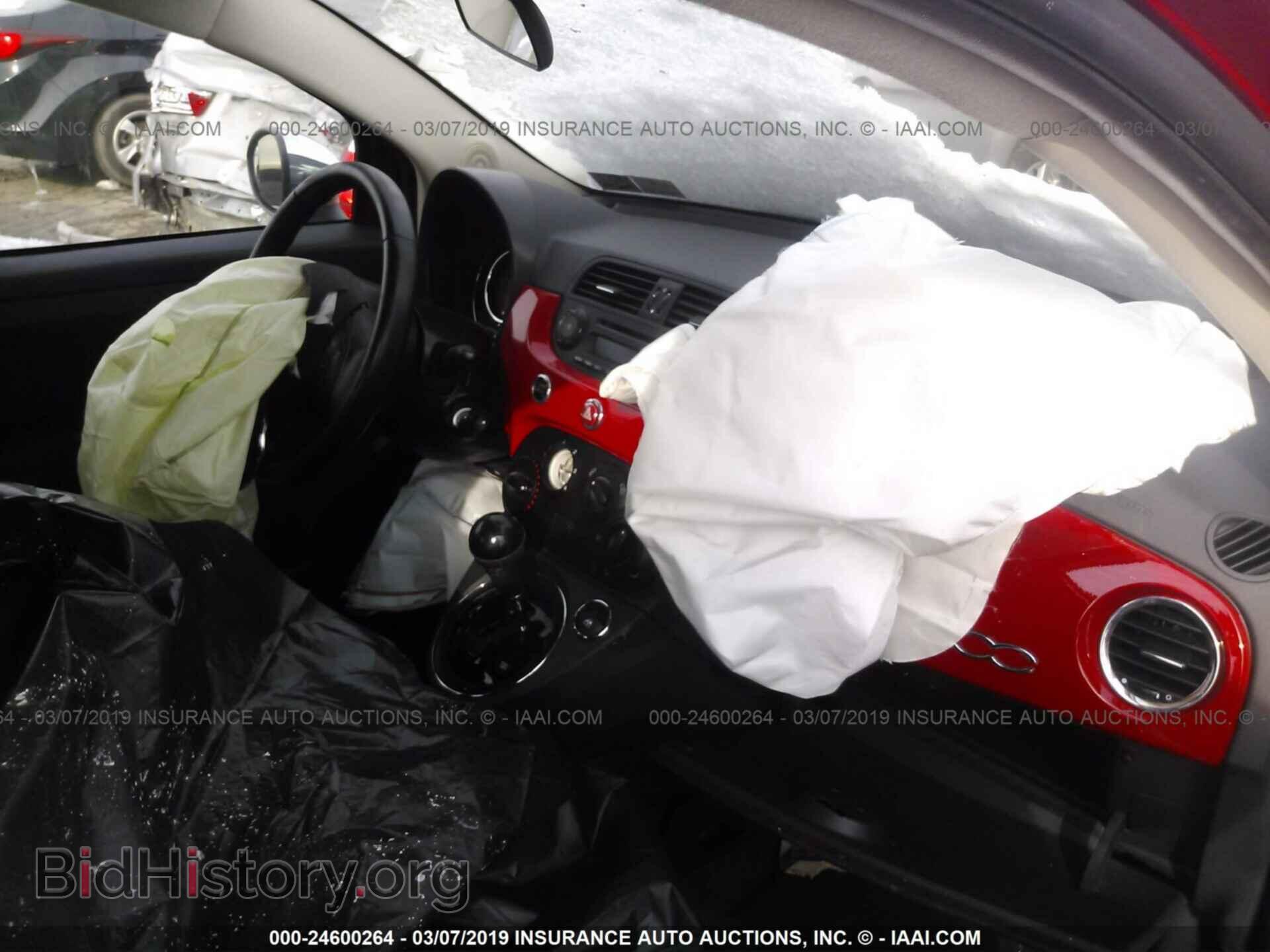 2015 FIAT 500 - VIN: 3C3CFFAR4FT615744 - Фото 5