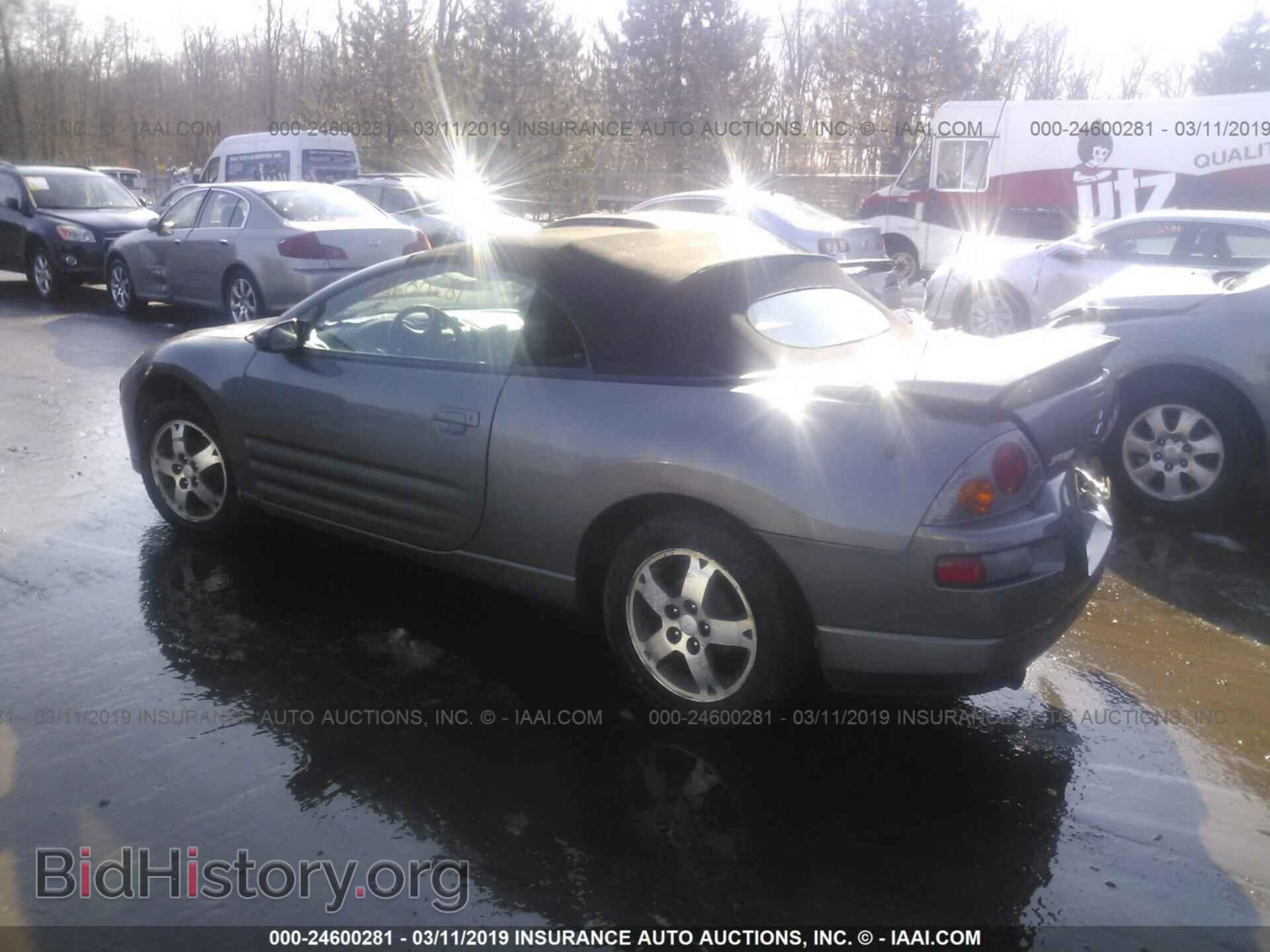 2003 MITSUBISHI ECLIPSE - VIN: 4A3AE45GX3E163021 - Фото 3