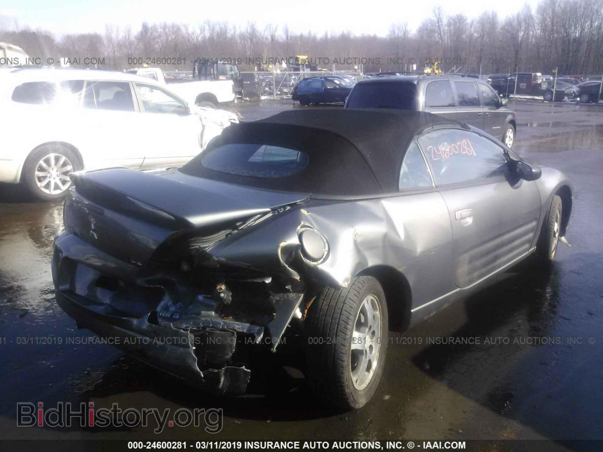 2003 MITSUBISHI ECLIPSE - VIN: 4A3AE45GX3E163021 - Фото 4