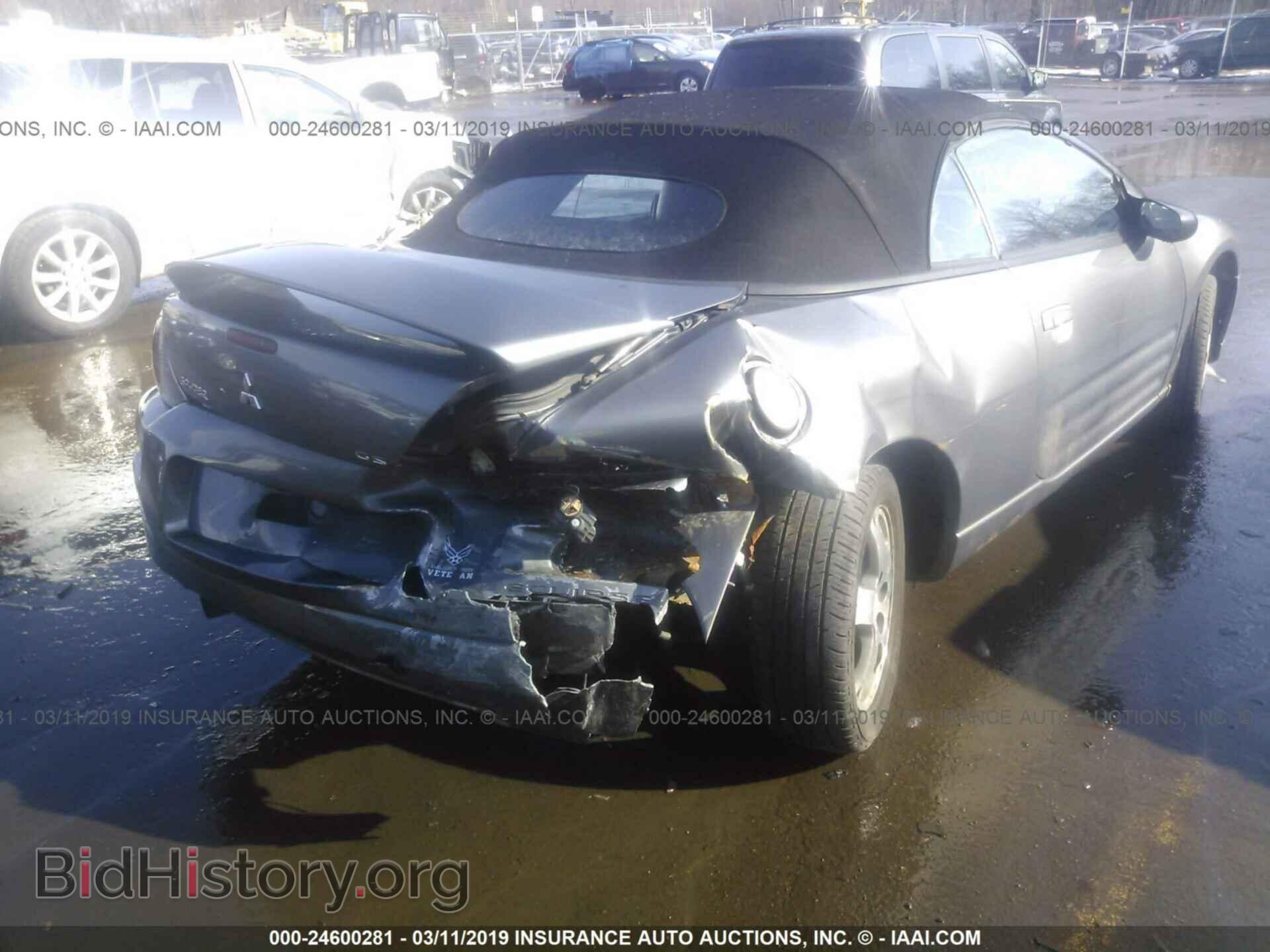 2003 MITSUBISHI ECLIPSE - VIN: 4A3AE45GX3E163021 - Фото 6