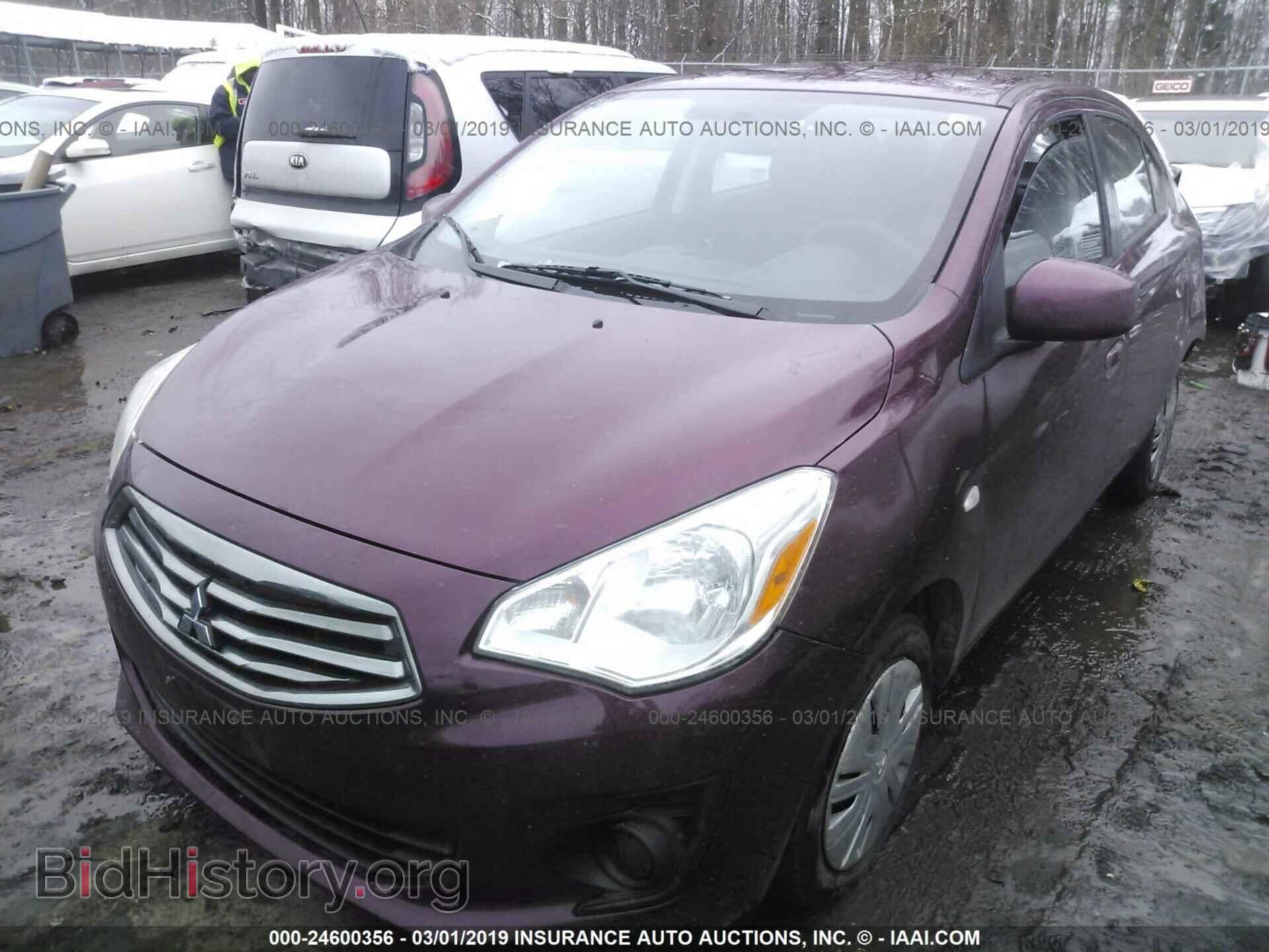 2017 MITSUBISHI MIRAGE - VIN: ML32F3FJ5HHF10971 - Фото 2