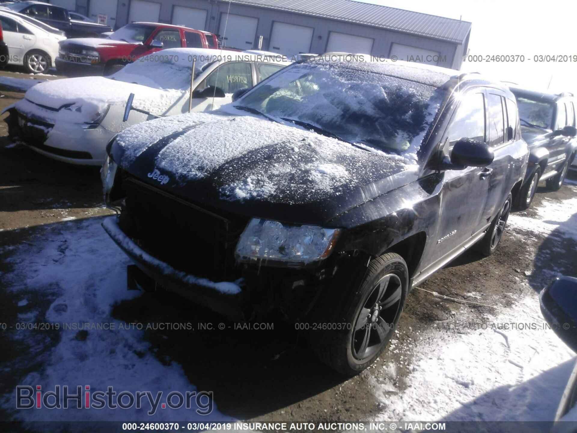 2012 JEEP COMPASS - VIN: 1C4NJCEB9CD511573 - Фото 2