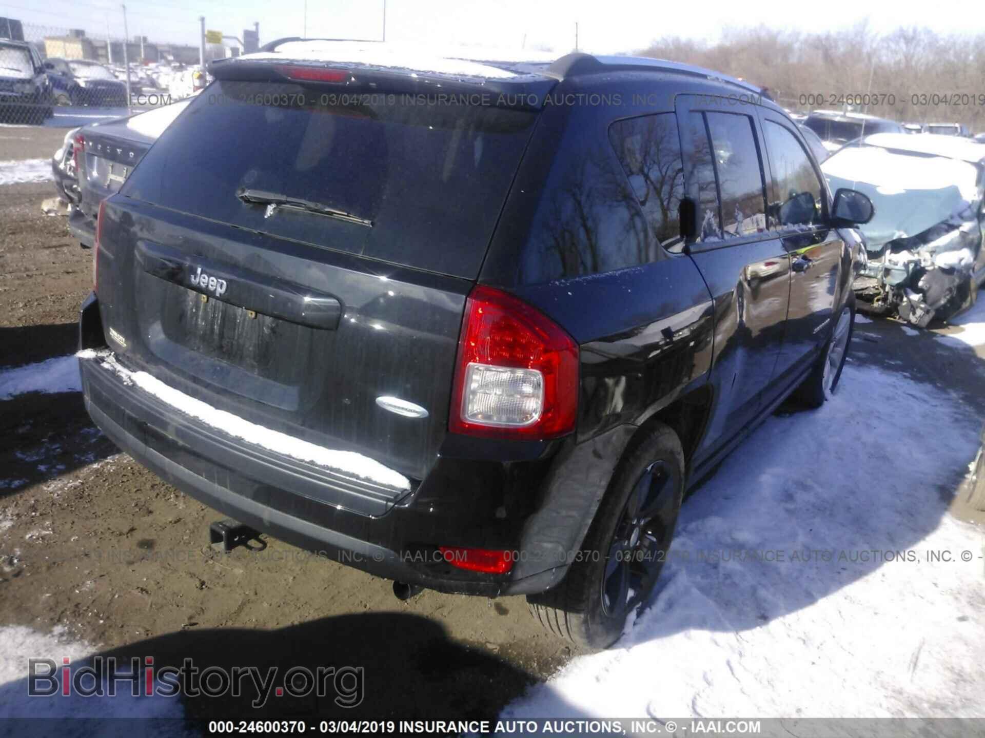 2012 JEEP COMPASS - VIN: 1C4NJCEB9CD511573 - Фото 4