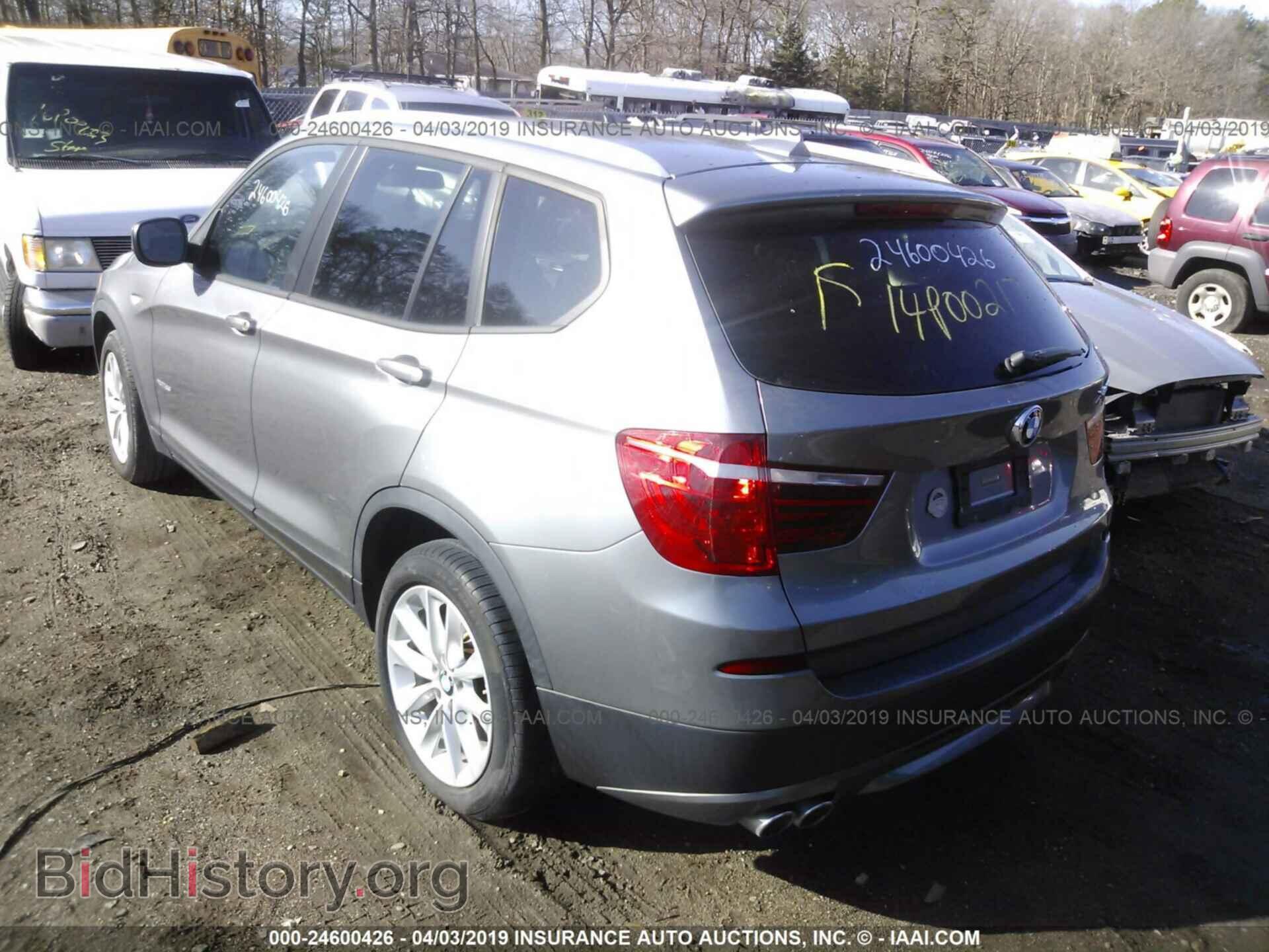 2013 BMW X3 - VIN: 5UXWX9C54D0D04294 - Фото 3