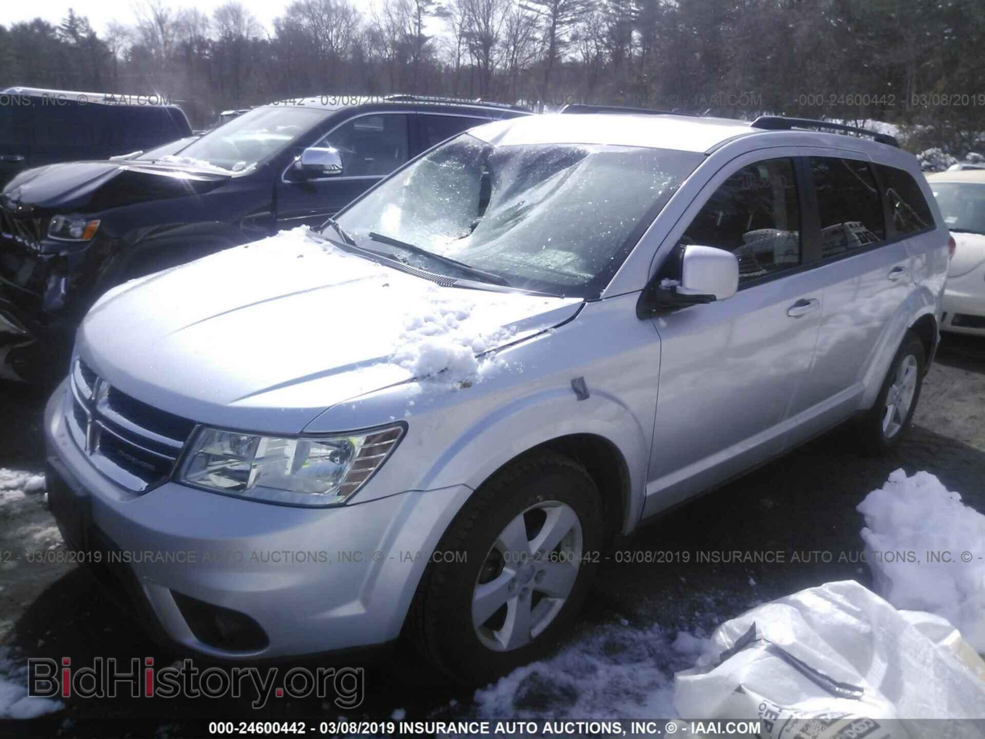 2011 DODGE JOURNEY - VIN: 3D4PH1FG4BT562445 - Фото 2