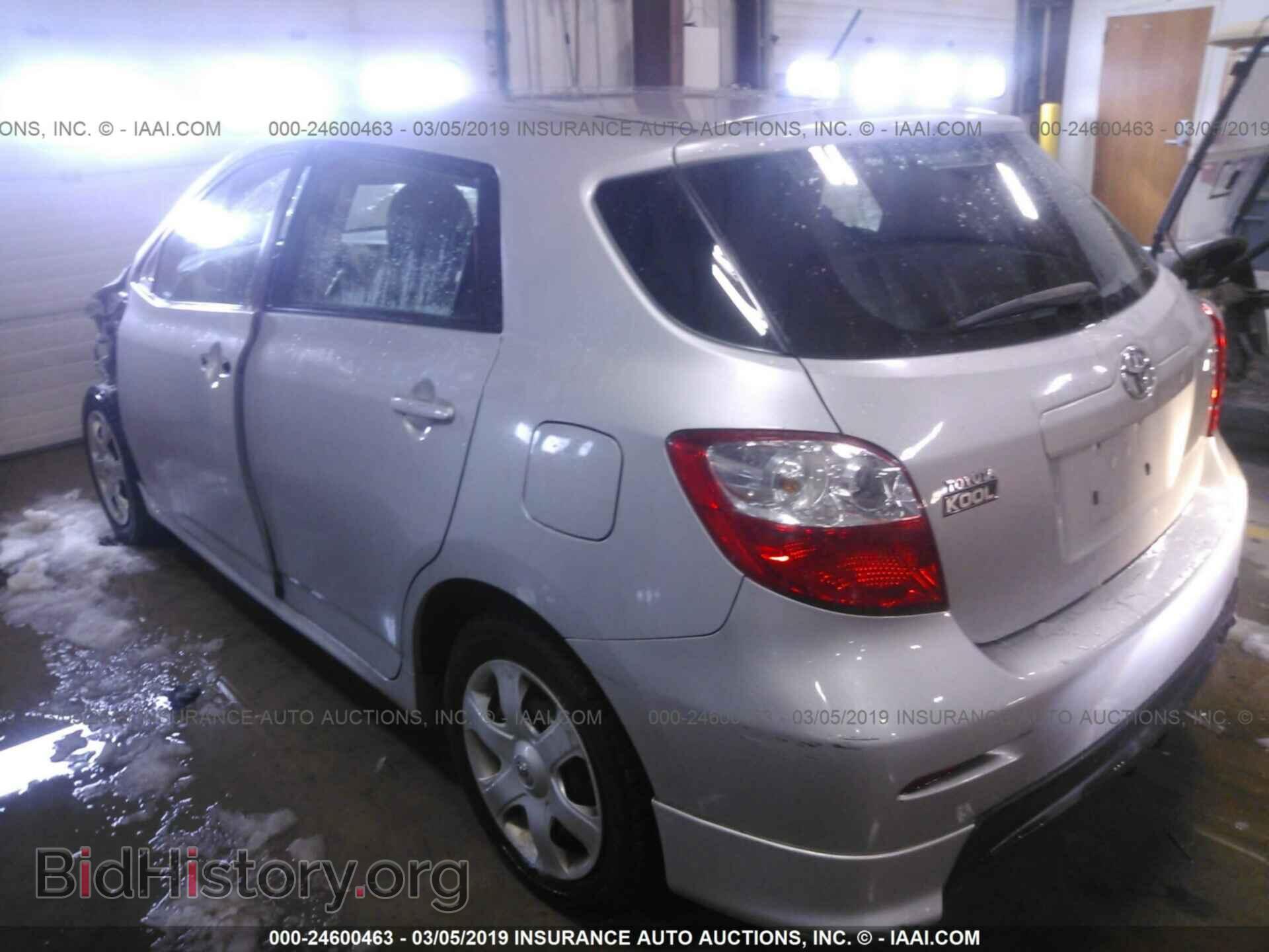 2009 TOYOTA COROLLA MATRIX - VIN: 2T1KE40E29C019407 - Фото 3