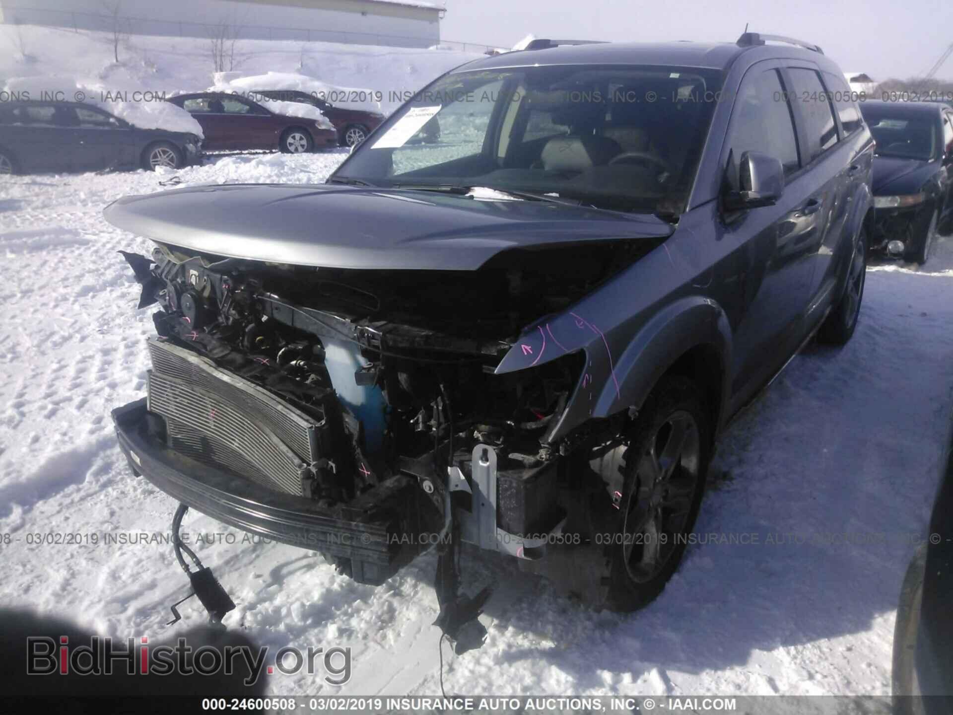 2017 DODGE JOURNEY - VIN: 3C4PDCGG8HT572987 - Фото 2