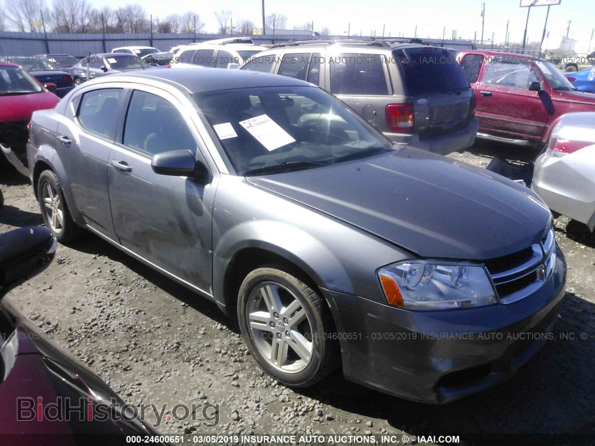 Фотография 1C3CDZCB6CN198212 - DODGE AVENGER 2012