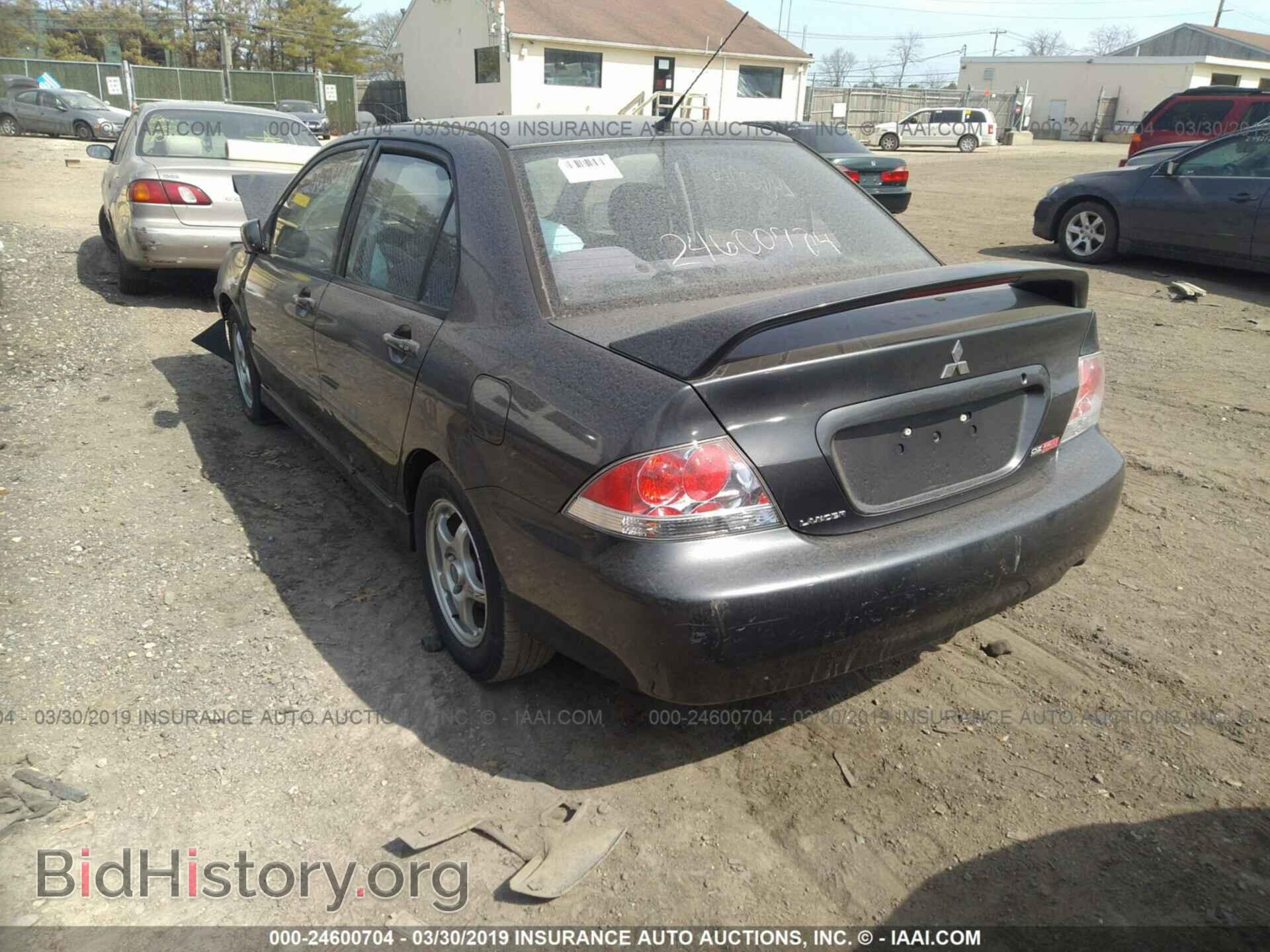 2004 MITSUBISHI LANCER - VIN: JA3AJ86E44UO43546 - Фото 3
