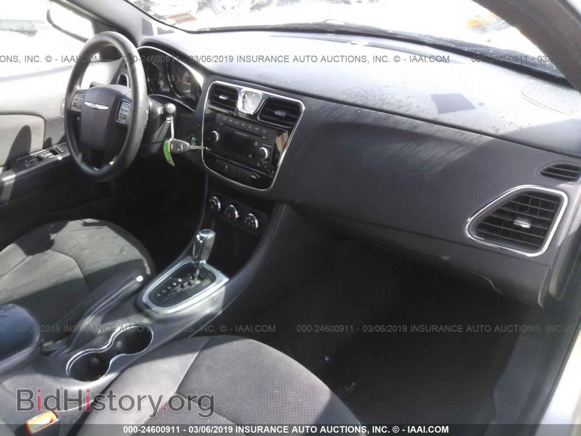 2012 CHRYSLER 200 - VIN: 1C3CCBAB7CN296016 - Фото 5