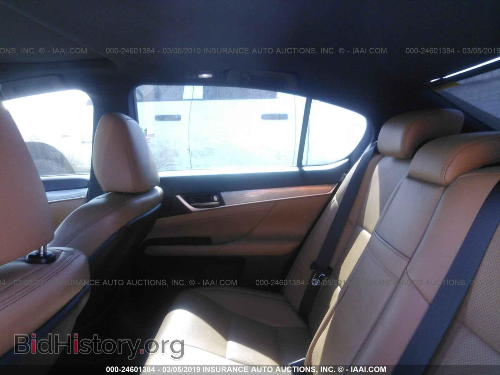 2013 LEXUS GS - VIN: JTHBE1BLXD5014812 - Фото 8