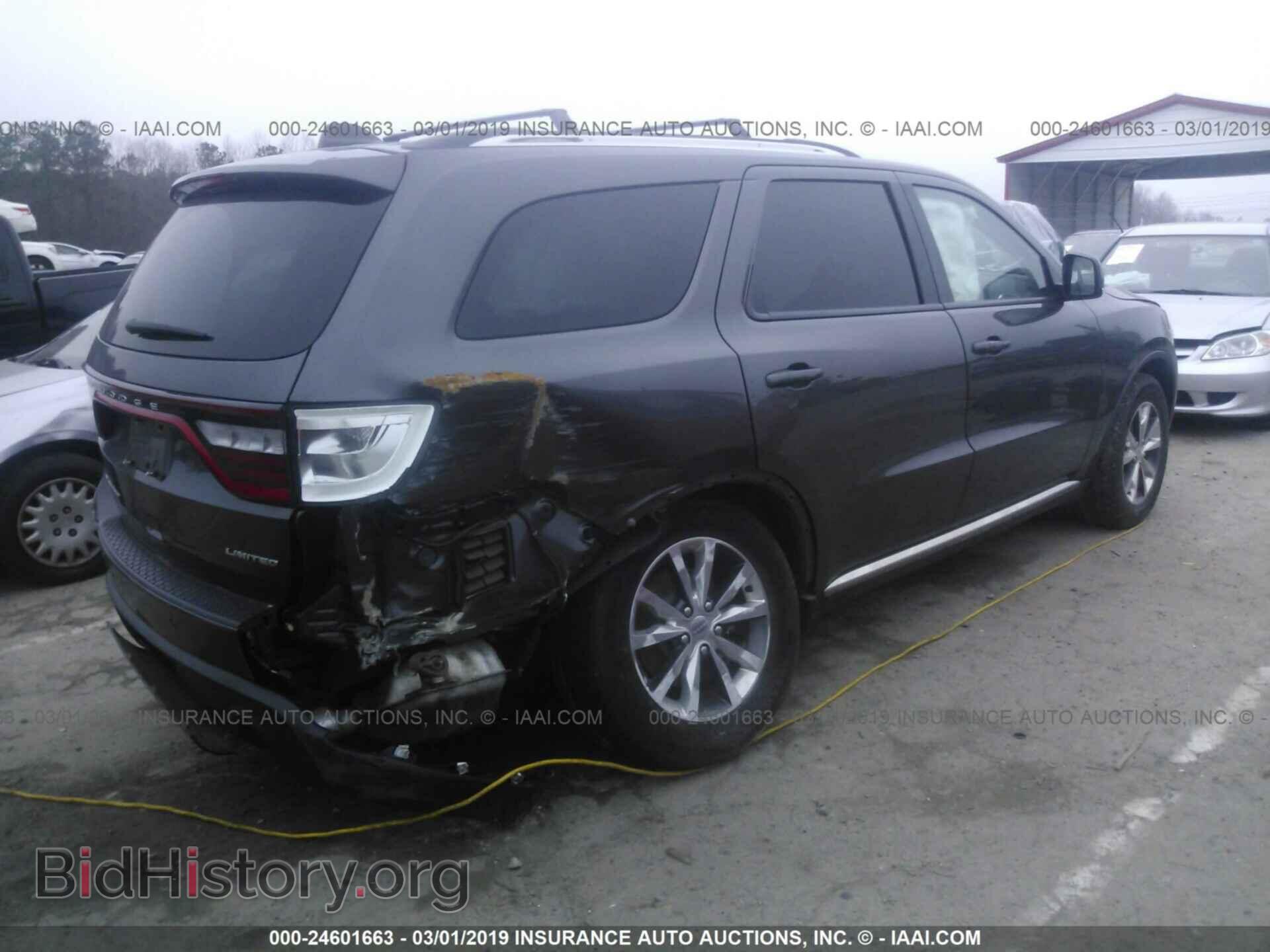 2016 DODGE DURANGO - VIN: 1C4RDHDG6GC386966 - Фото 4