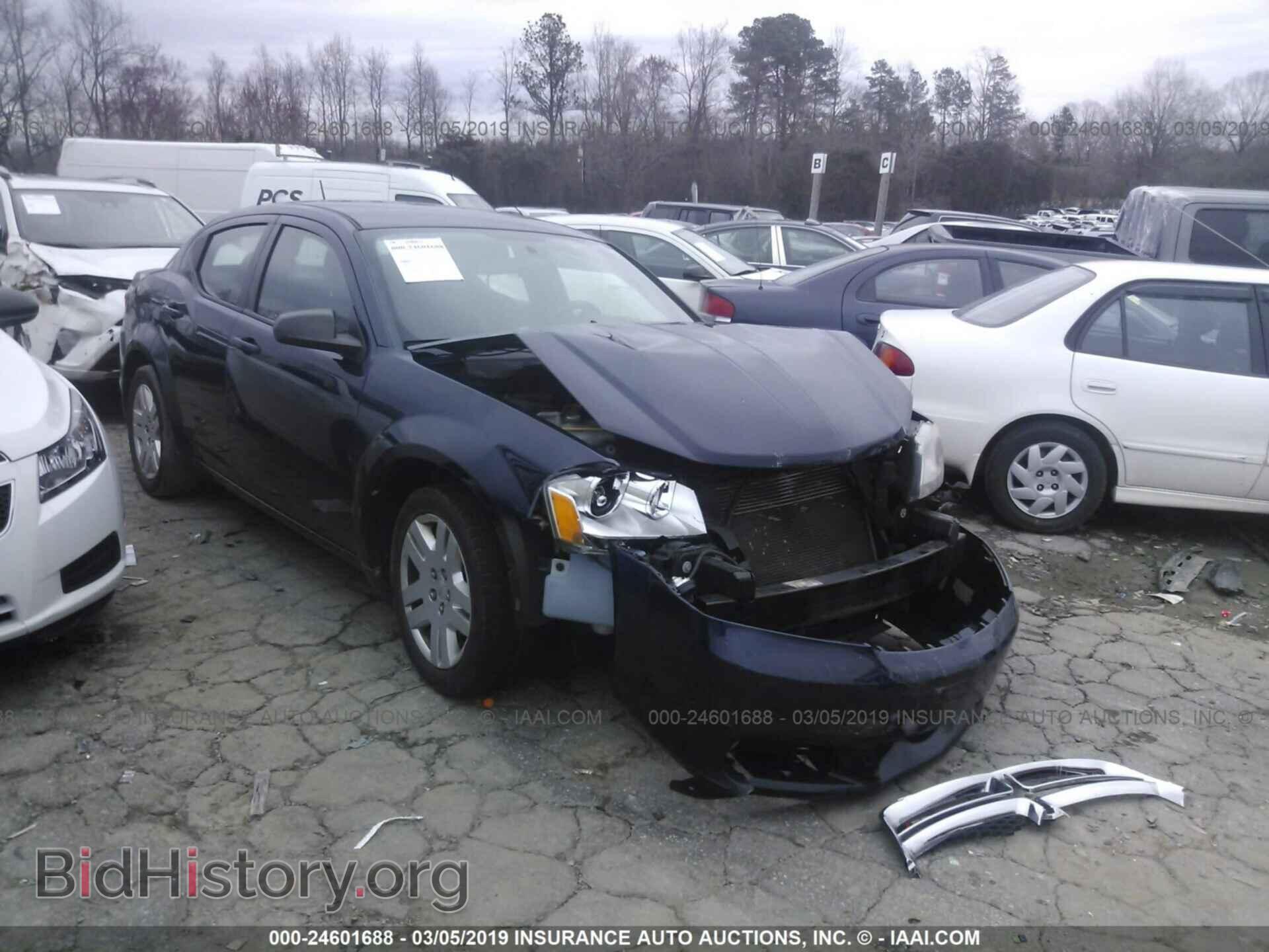 Photo 1C3CDZAB7DN752992 - DODGE AVENGER 2013