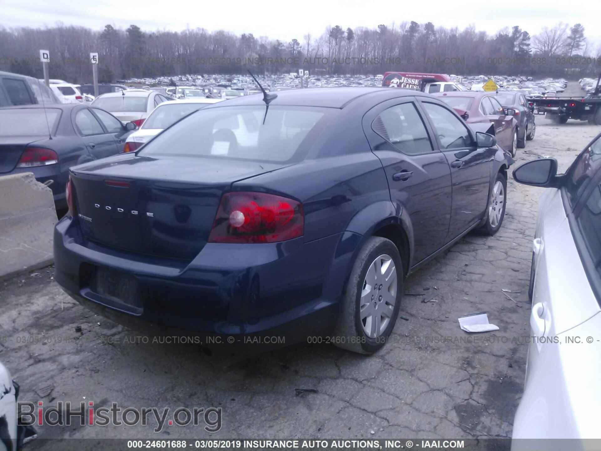 2013 DODGE AVENGER - VIN: 1C3CDZAB7DN752992 - Фото 4
