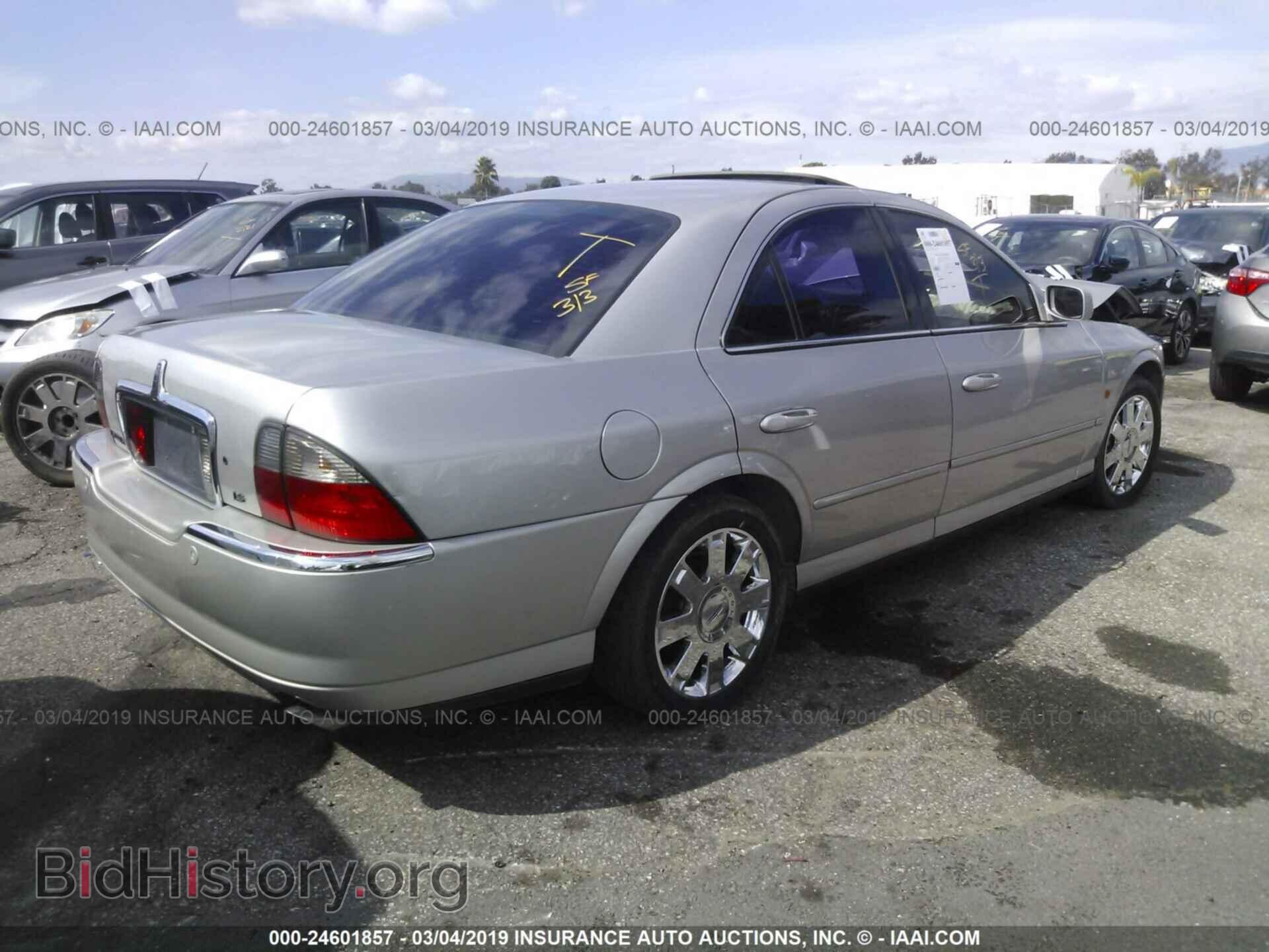 2003 LINCOLN LS - VIN: 1LNHM86S43Y678878 - Фото 4