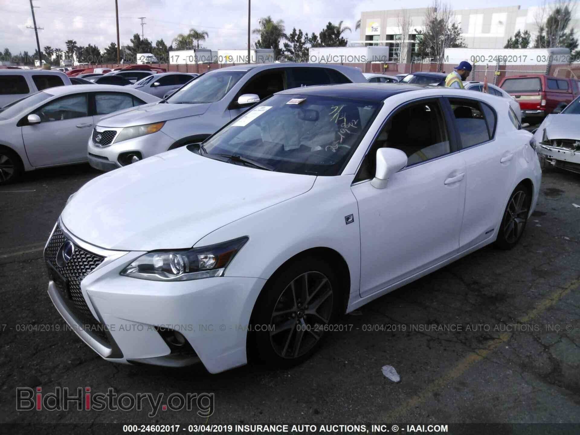 2015 LEXUS CT - VIN: JTHKD5BH8F2232645 - Фото 2