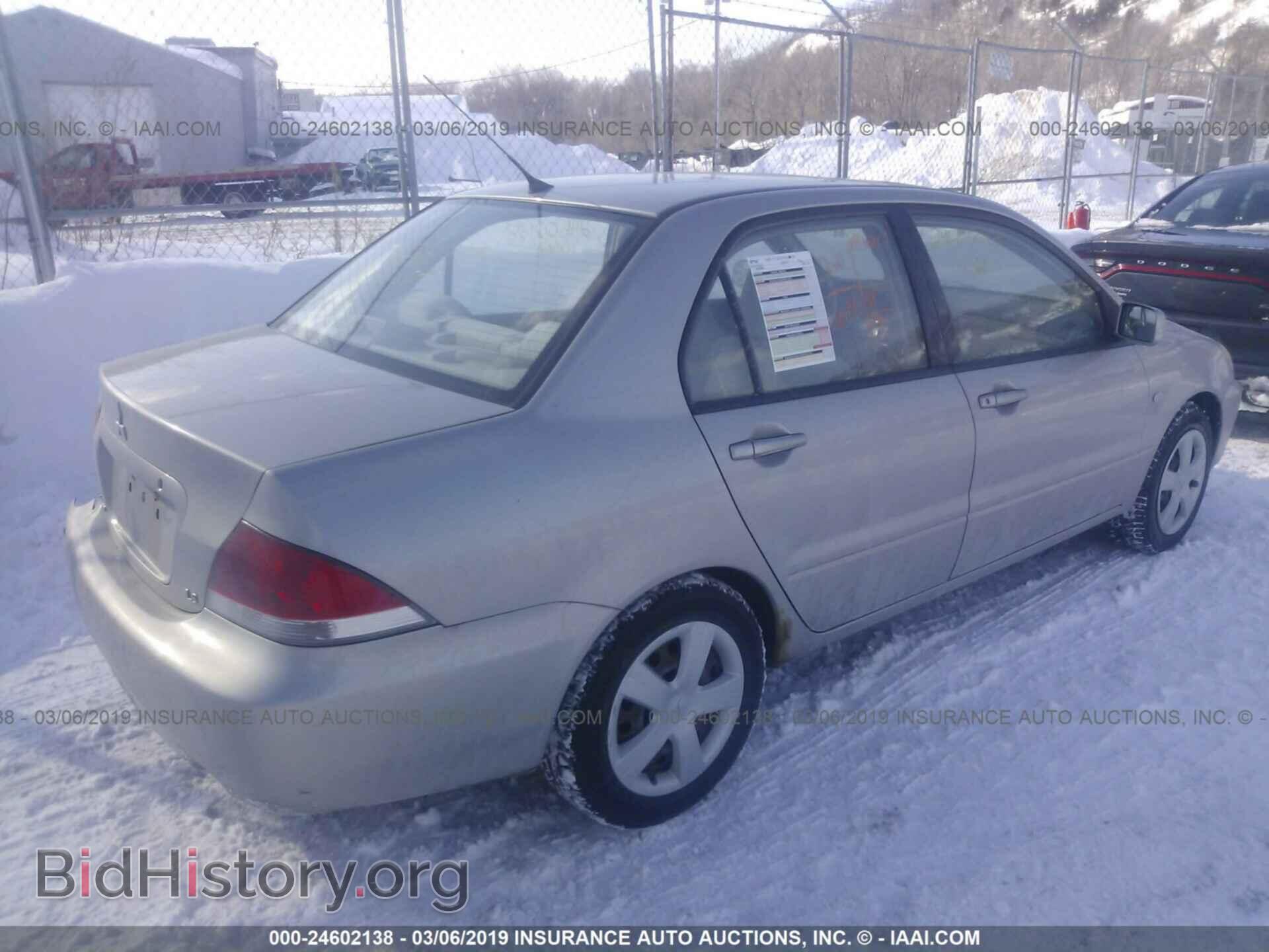 2004 MITSUBISHI LANCER - VIN: JA3AJ36E94U020881 - Фото 4
