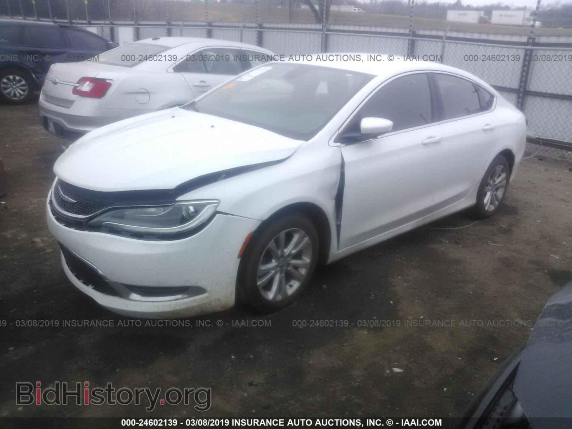2016 CHRYSLER 200 - VIN: 1C3CCCAB0GN144252 - Фото 2