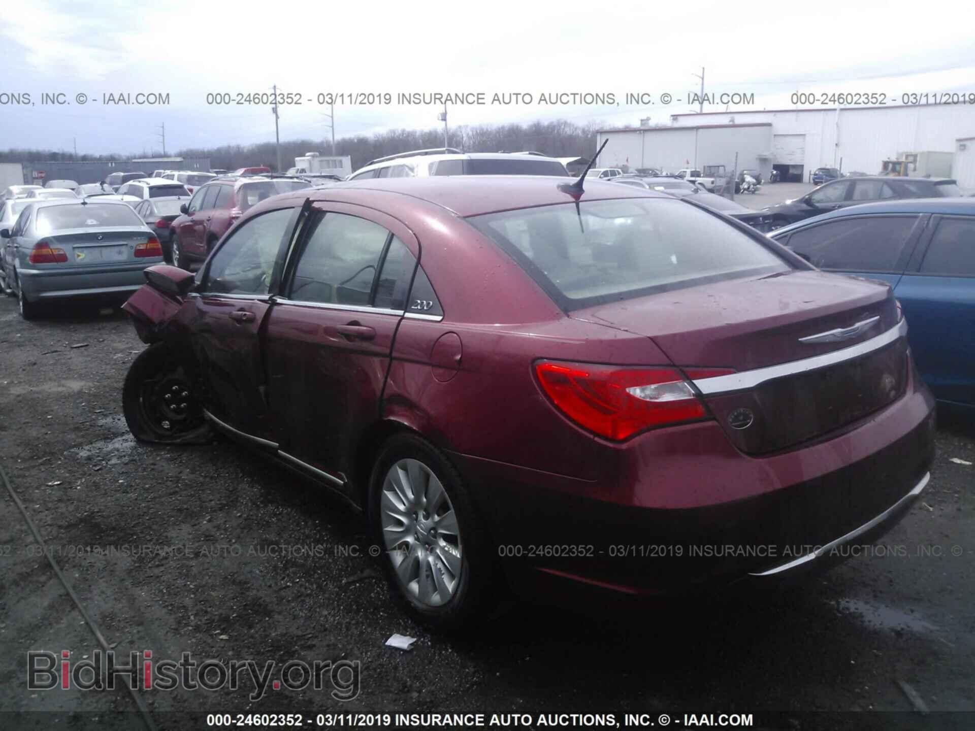 2012 CHRYSLER 200 - VIN: 1C3CCBAB6CN159150 - Фото 3