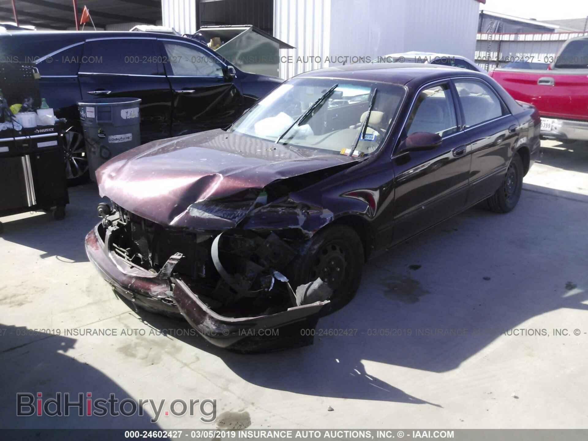 2000 MAZDA 626 - VIN: 1YVGF22C1Y5114288 - Фото 2