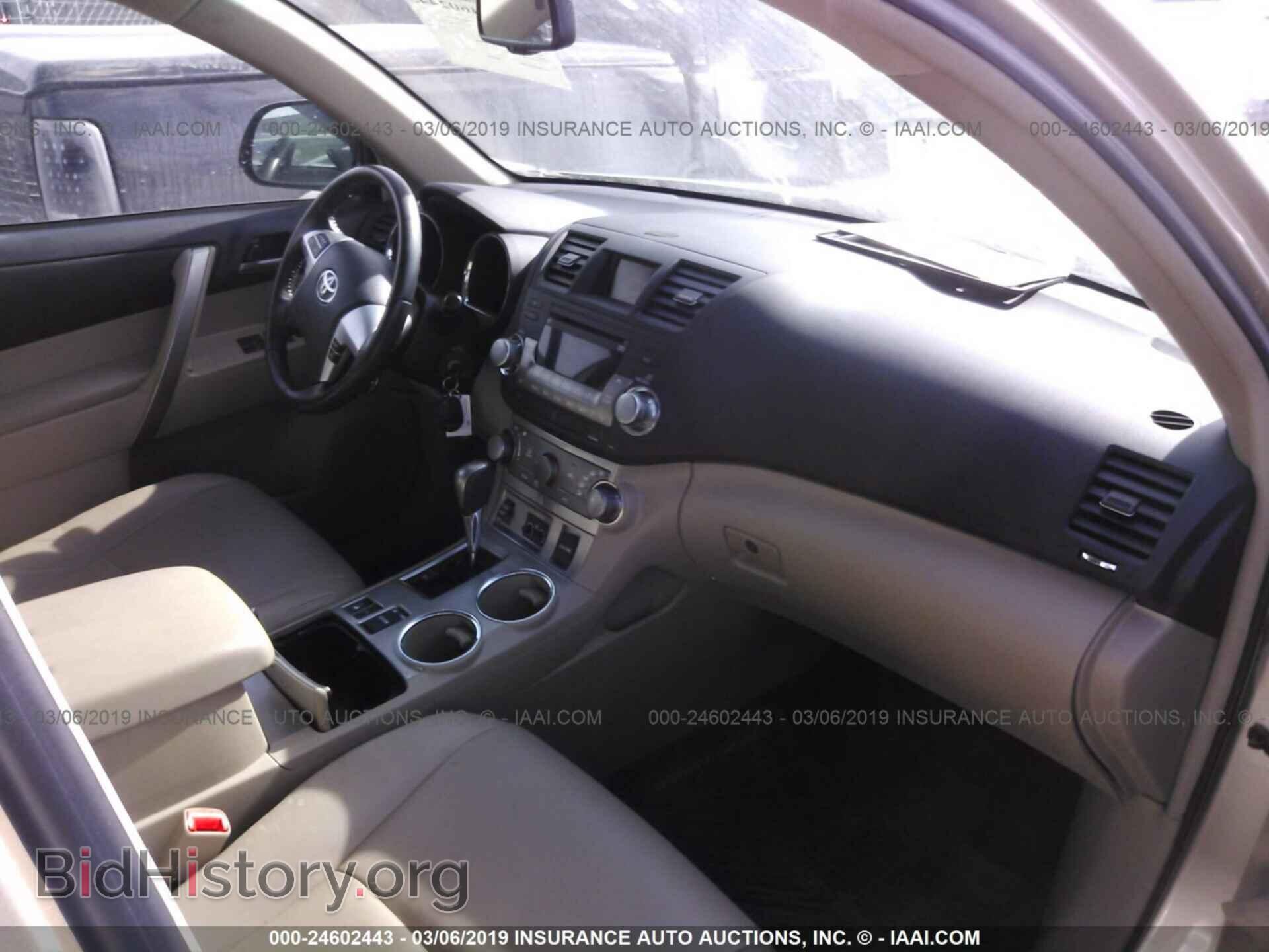 2012 TOYOTA HIGHLANDER - VIN: 5TDBK3EH8CS110492 - Фото 5