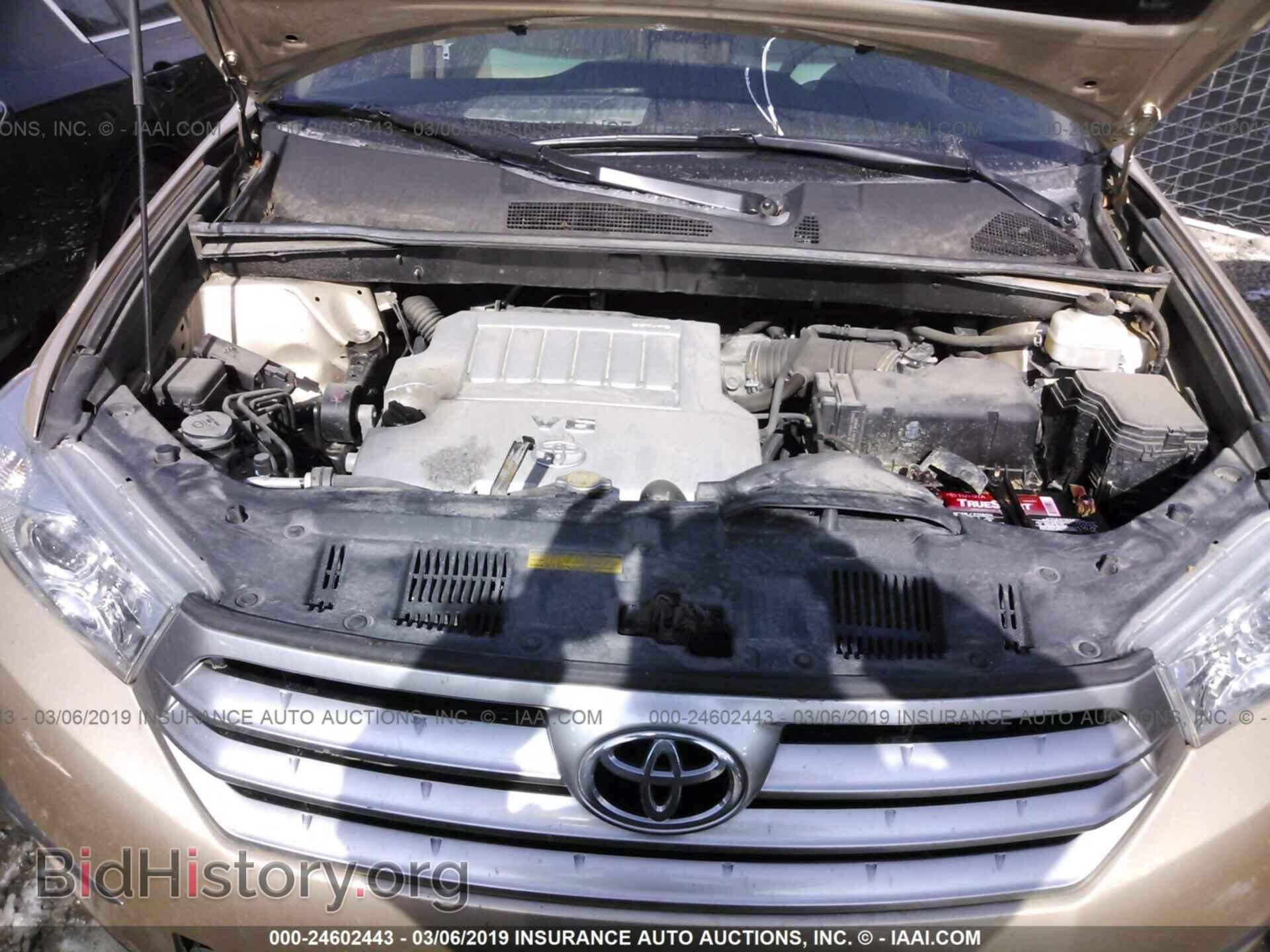 2012 TOYOTA HIGHLANDER - VIN: 5TDBK3EH8CS110492 - Фото 10