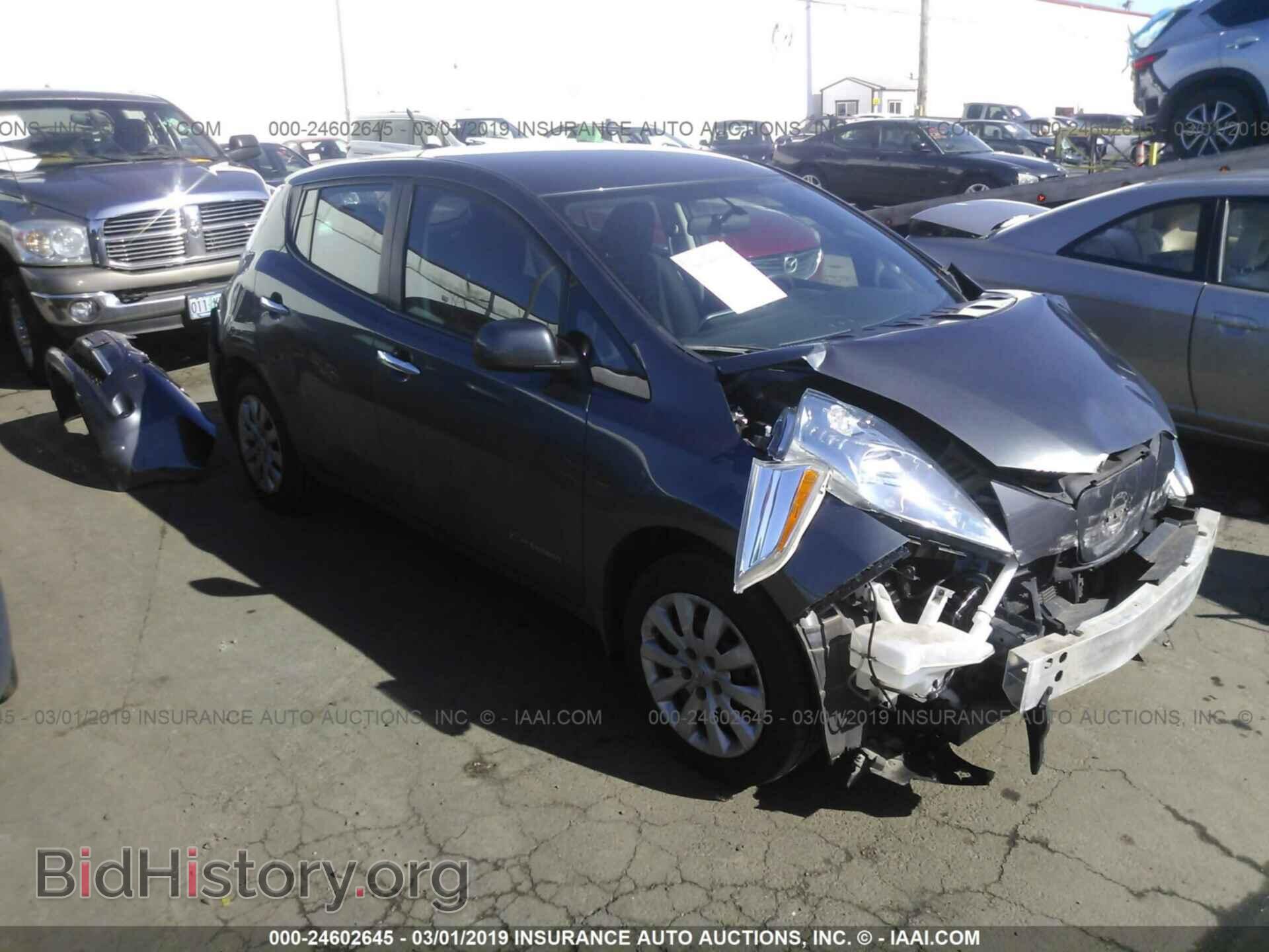 Photo 1N4AZ0CP6DC408712 - NISSAN LEAF 2013